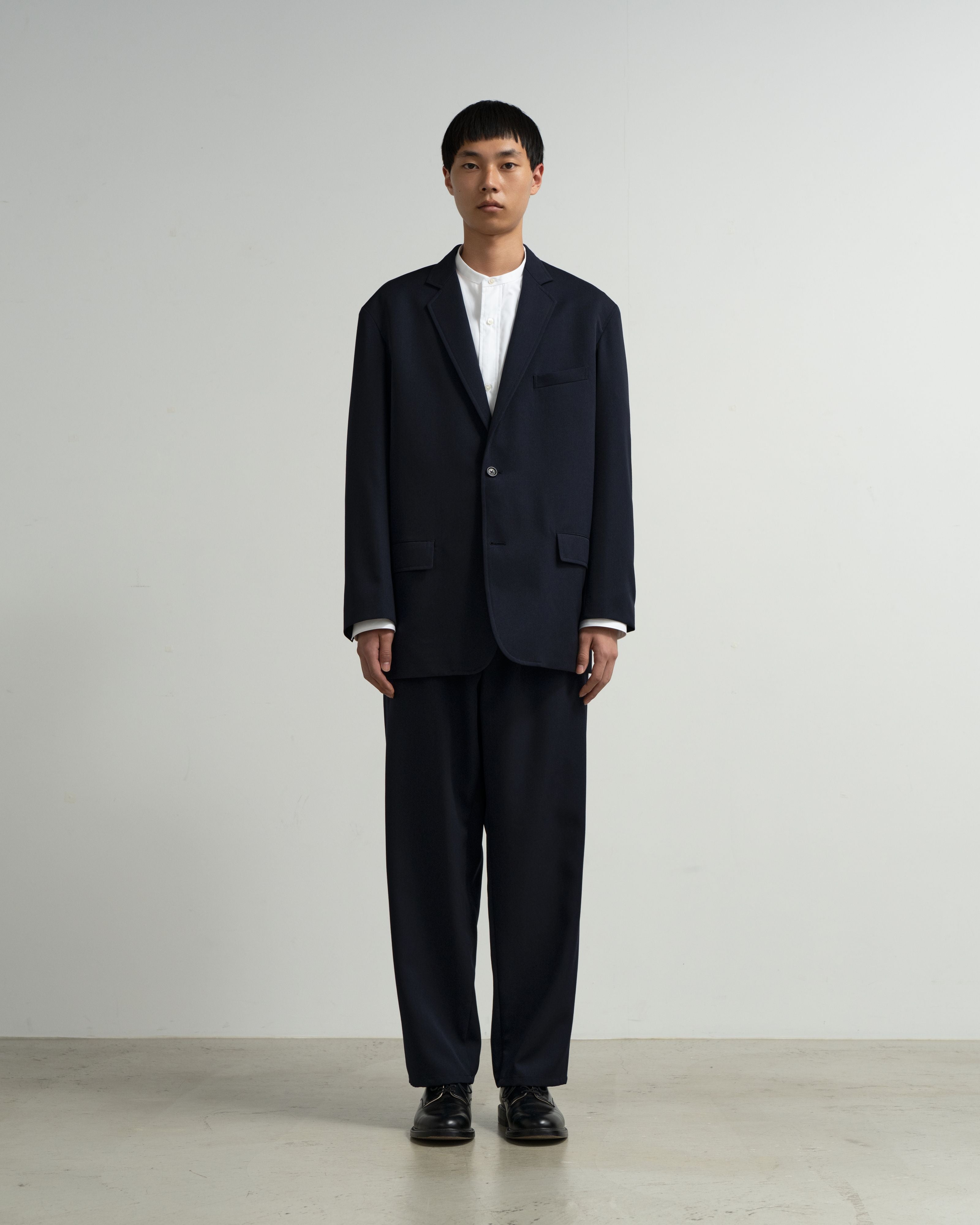 Graphpaper MEN 【8/22(土)発売】Scale Off Wool Wide Tapered Chef Pants