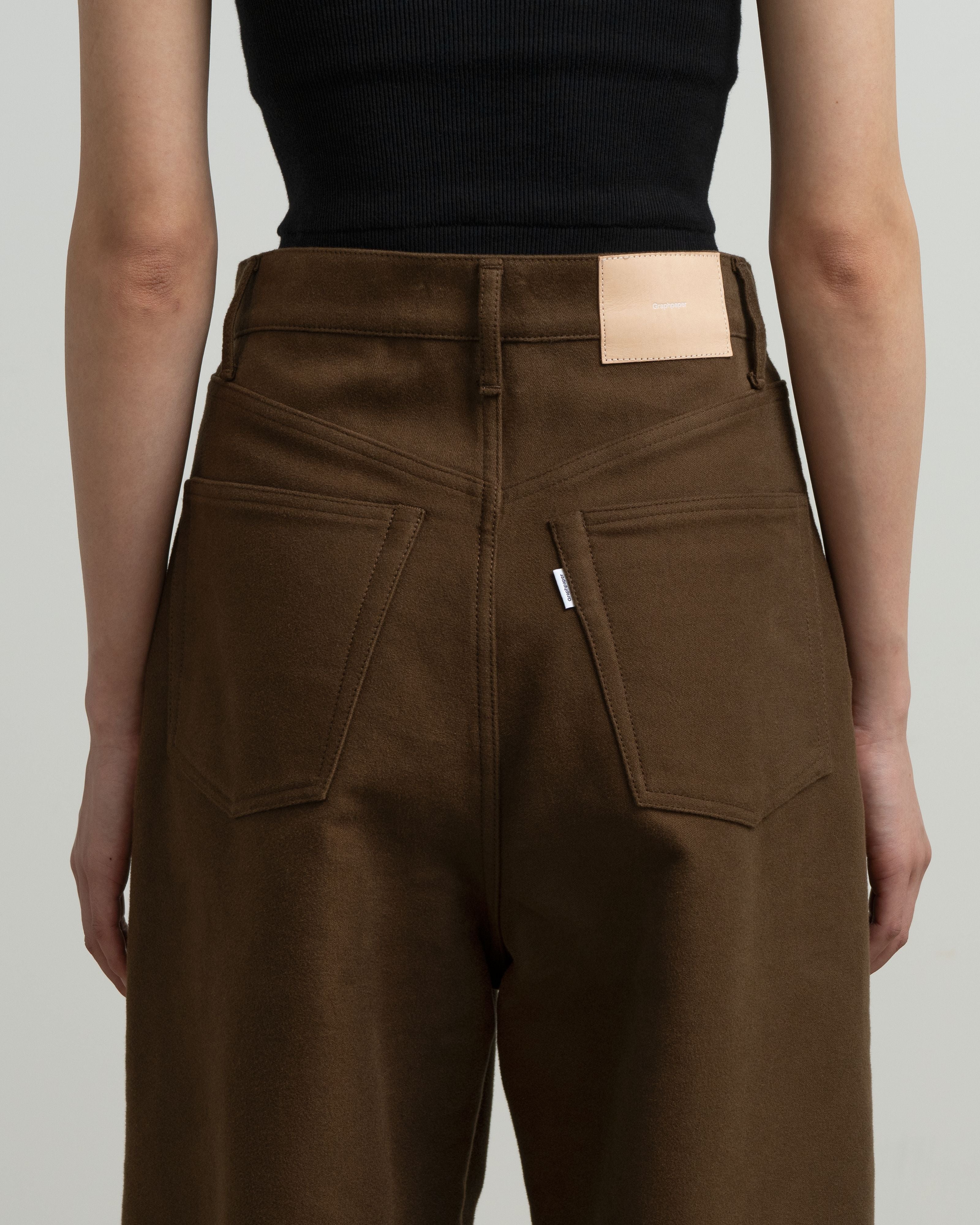 【8/8(土)発売】Cotton Double Serge Two Tuck Wide Pants