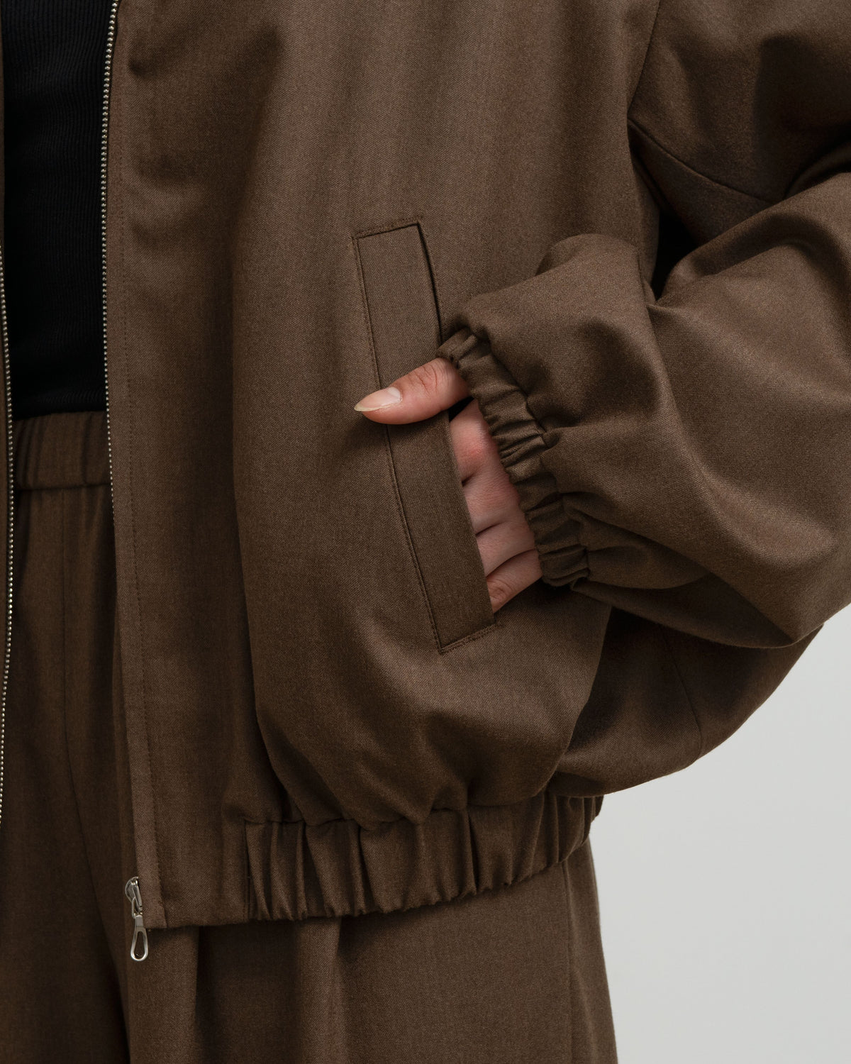 【9/26(土)発売】Fine Wool Saxony Balloon Jacket