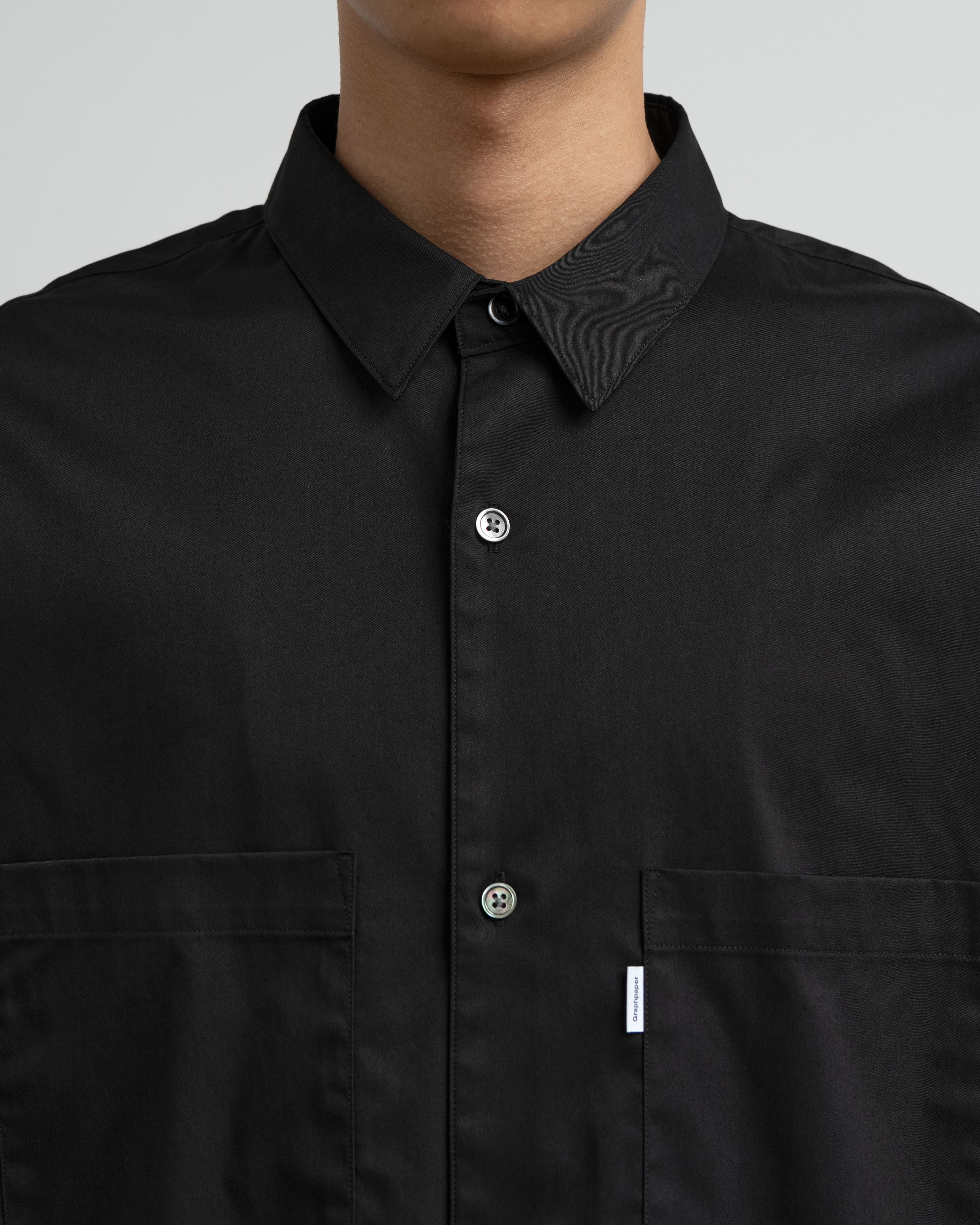 Solotex Twill S/S Oversized Box Shirt