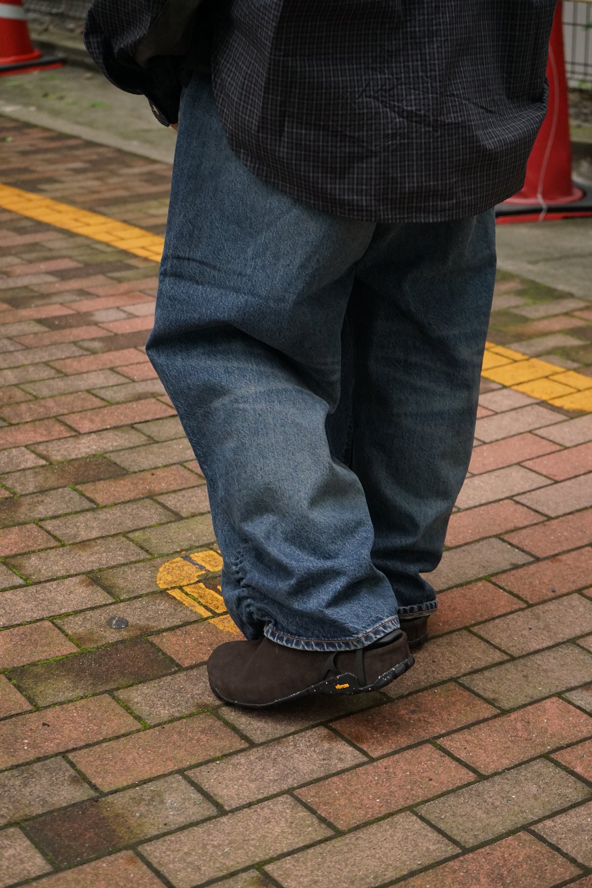 FRESH MAN DENIM WIDE PANTS by EDWIN　"OW"