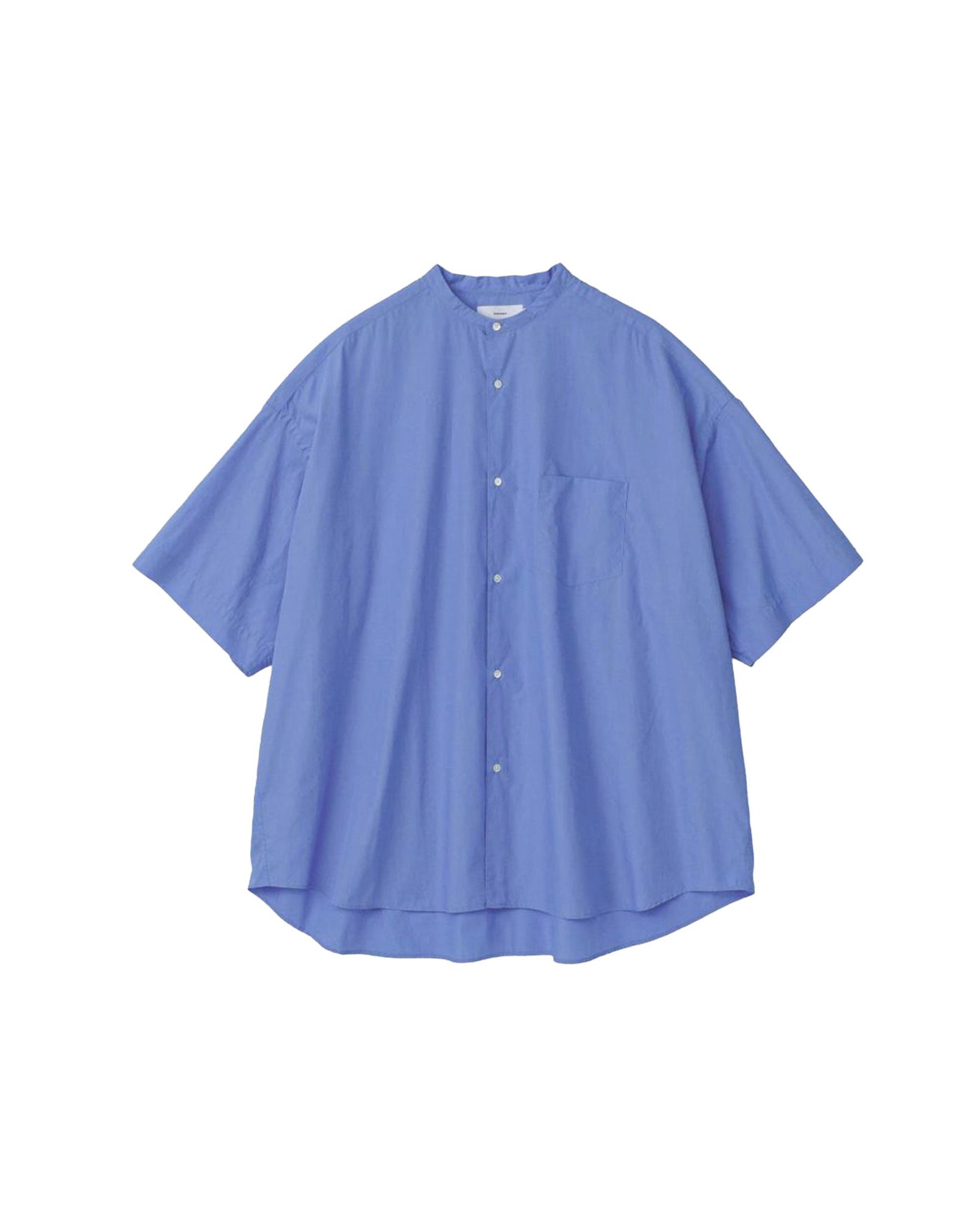 【6/13(土)発売】Broad S/S Oversized Band Collar Shirt