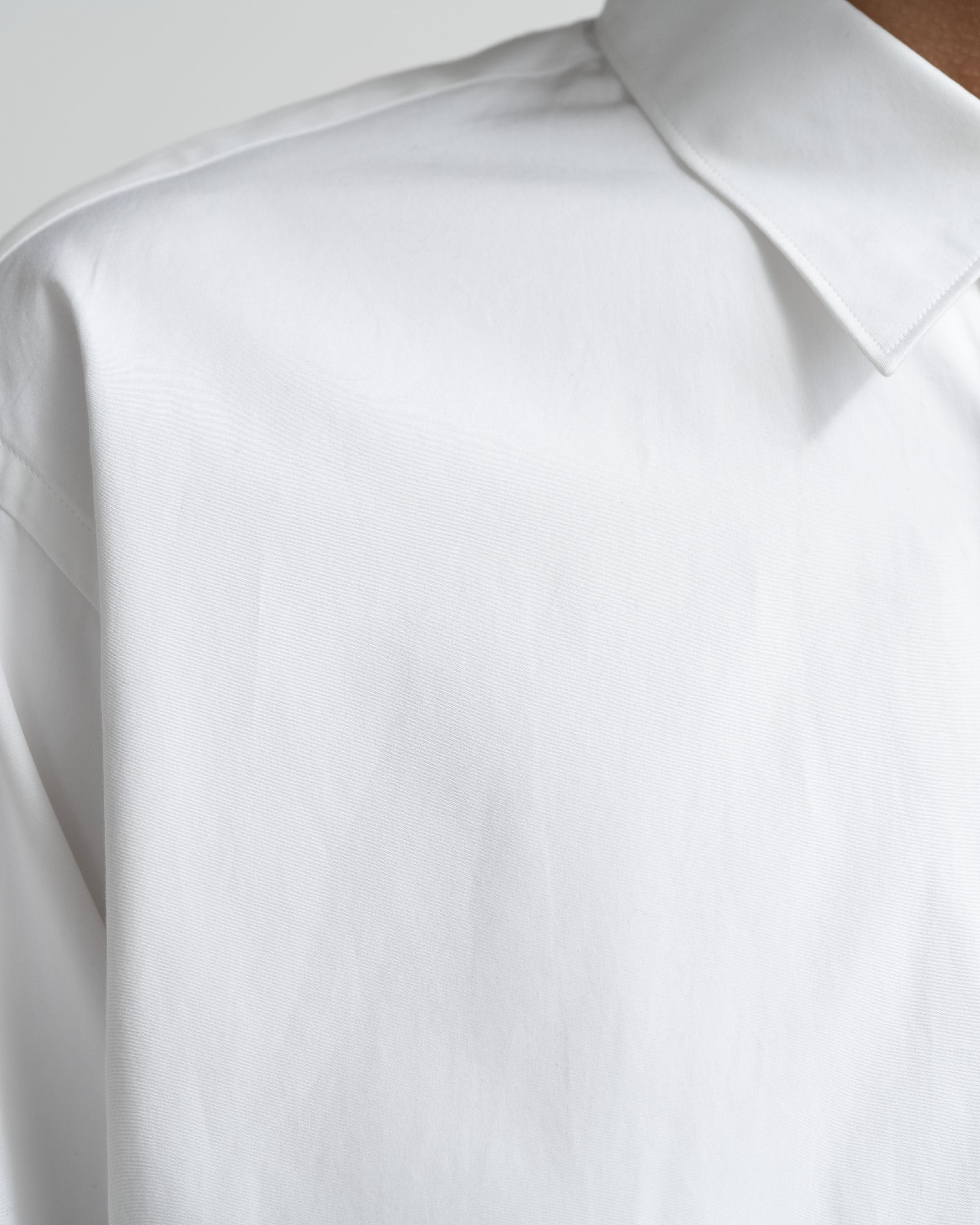 High Count Regular Collar Round Cut Shirt