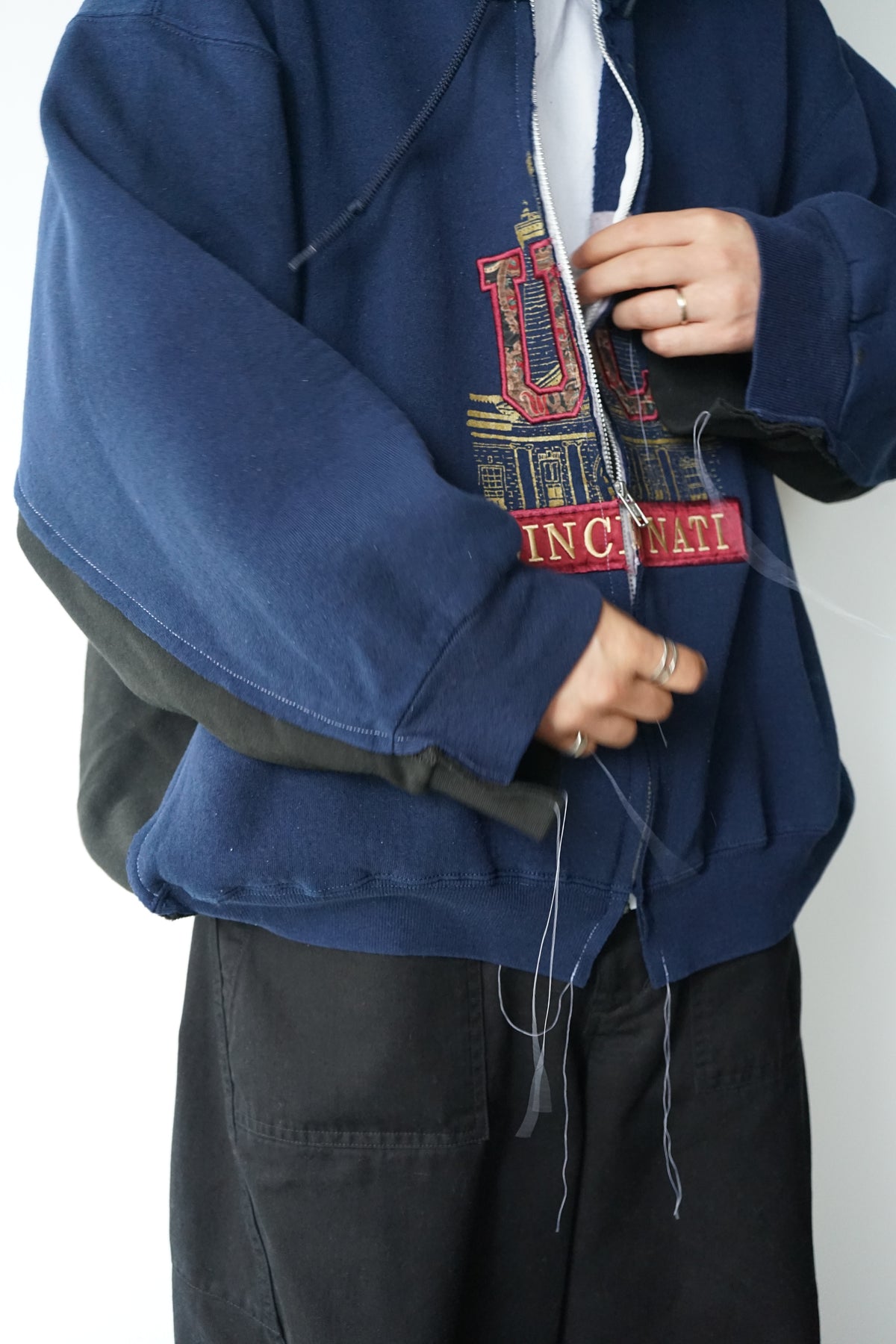 College Zip Hoodie ③