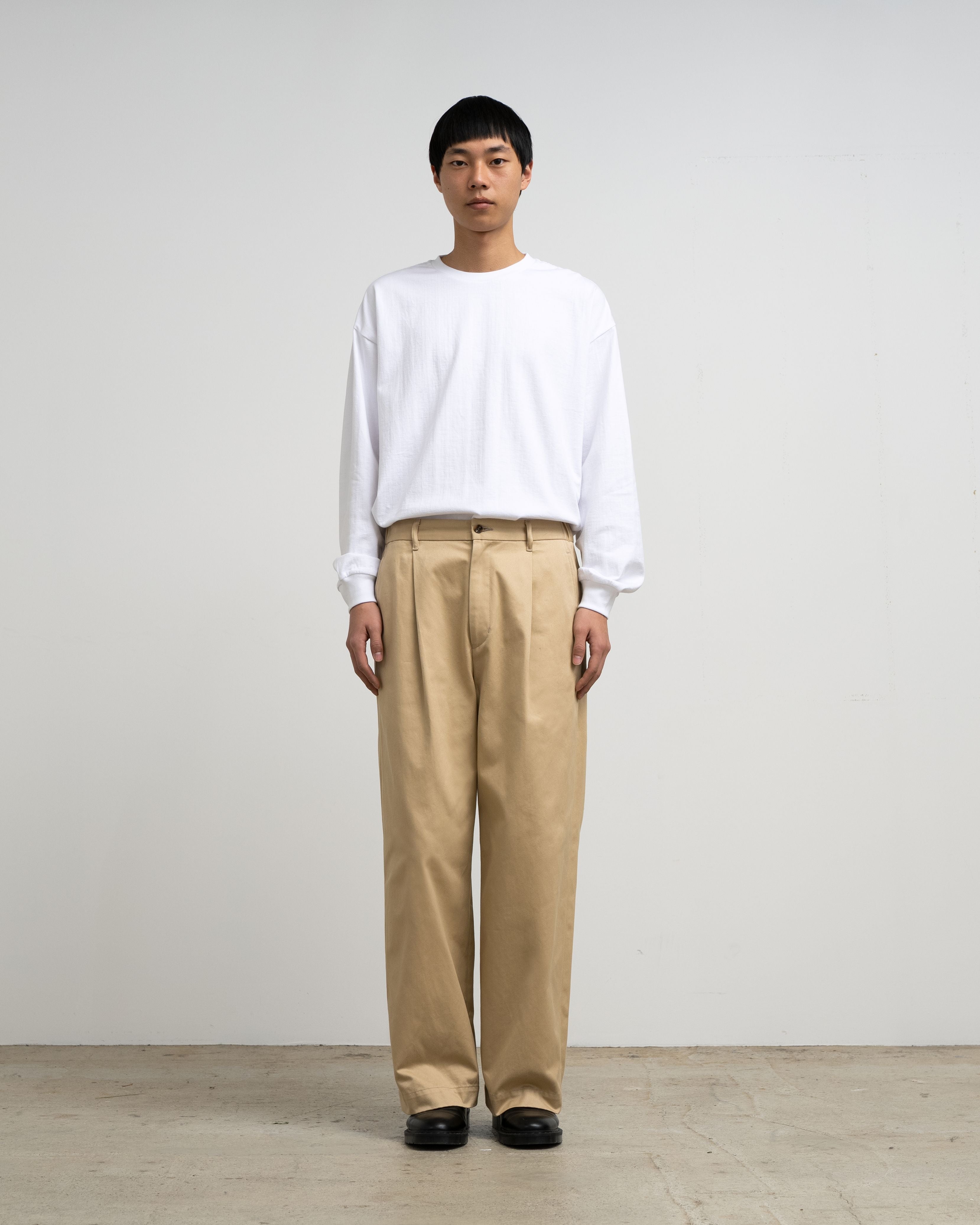 巻き雲 Graphpaper MEN【8/8(土)発売】Westpoint Chino Wide Straight Trousers