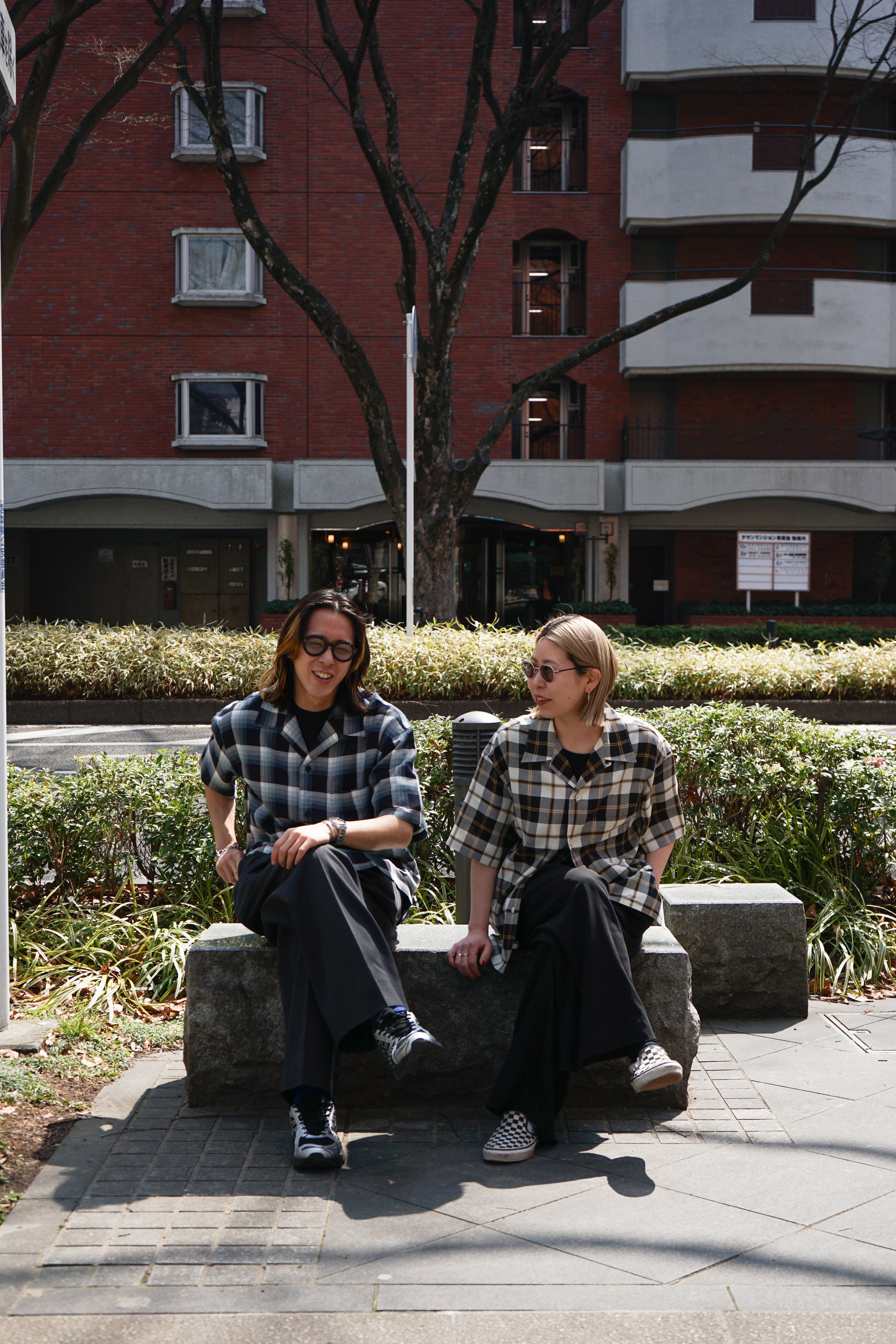 Short sleeve Rayon check shirt