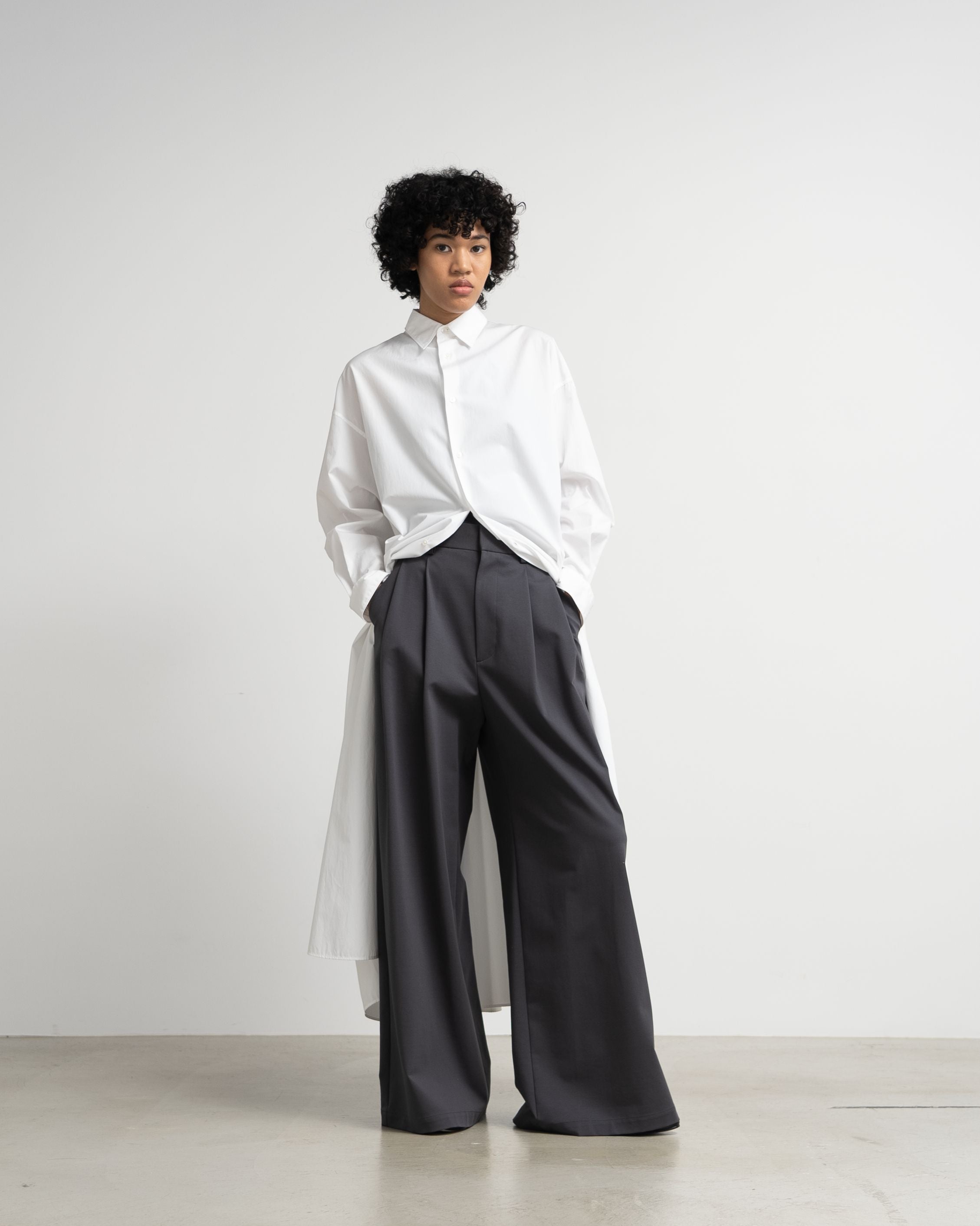 【7/11(土)発売】Compact Ponte Two Tuck Wide Pants