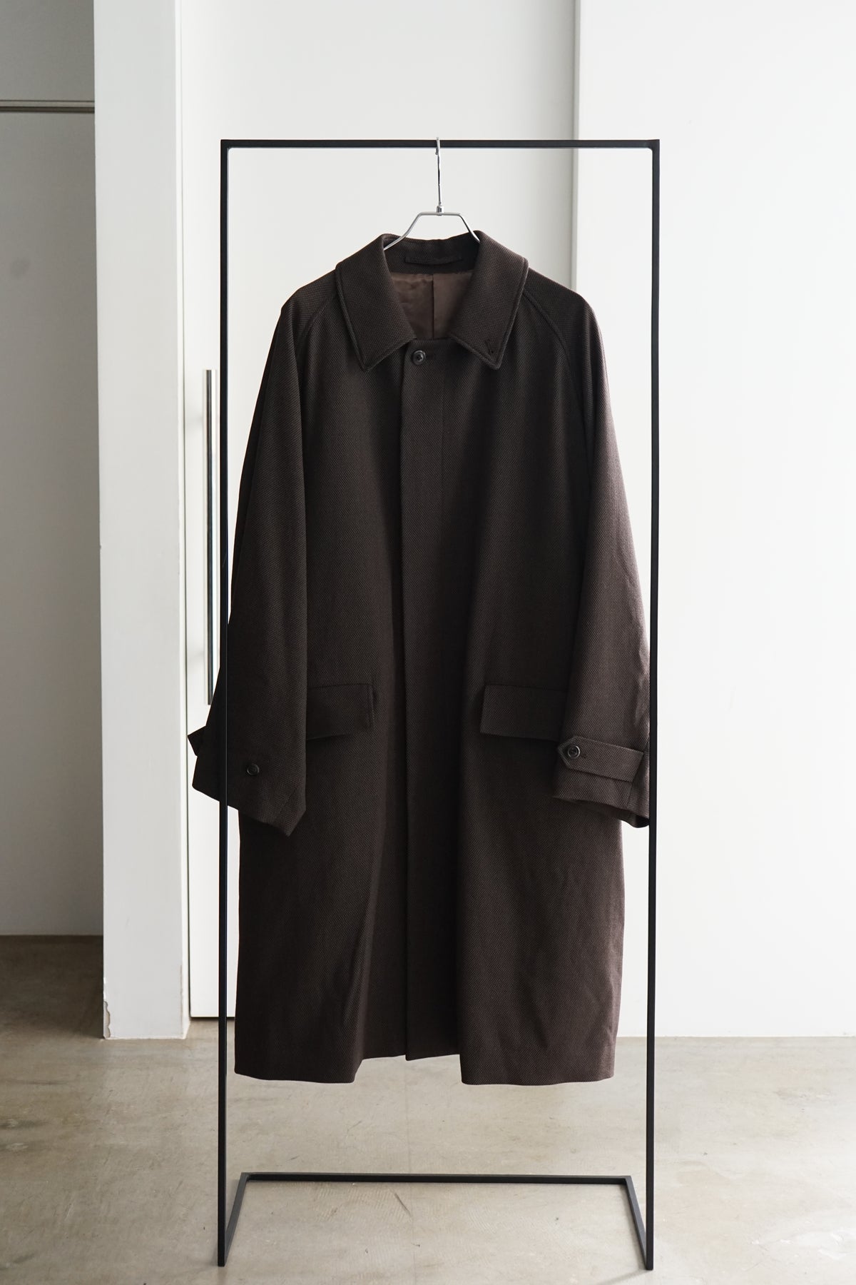 【9/21(月)発売】stirwise別注TUMBLD WOOL SERGE RAGLAN SLEEVES COAT TUMBLD WOOL SERGE