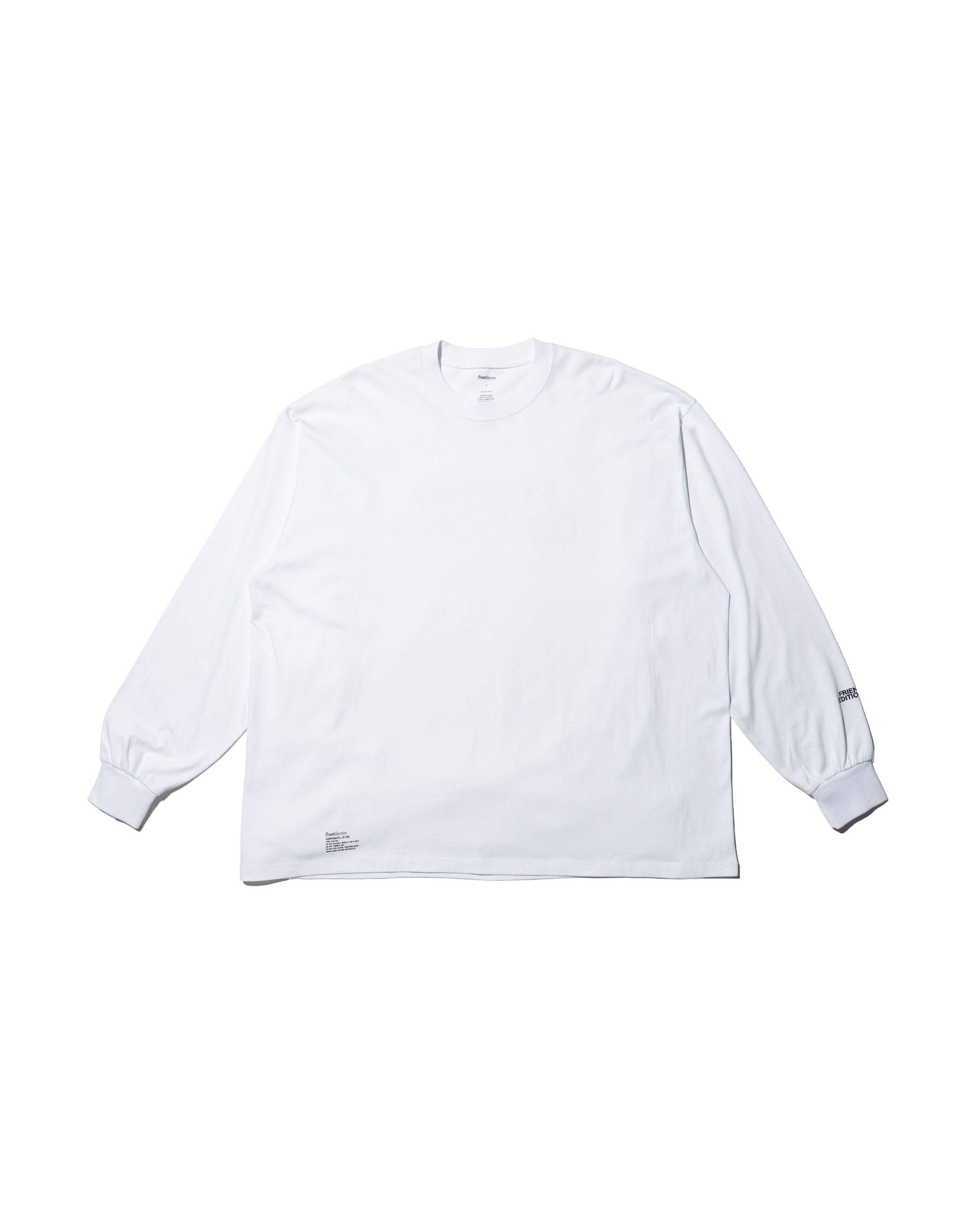 【3/14(土)発売】FRIEND EDITIONS CORPORATE L/S TEE“NYC x TYO”