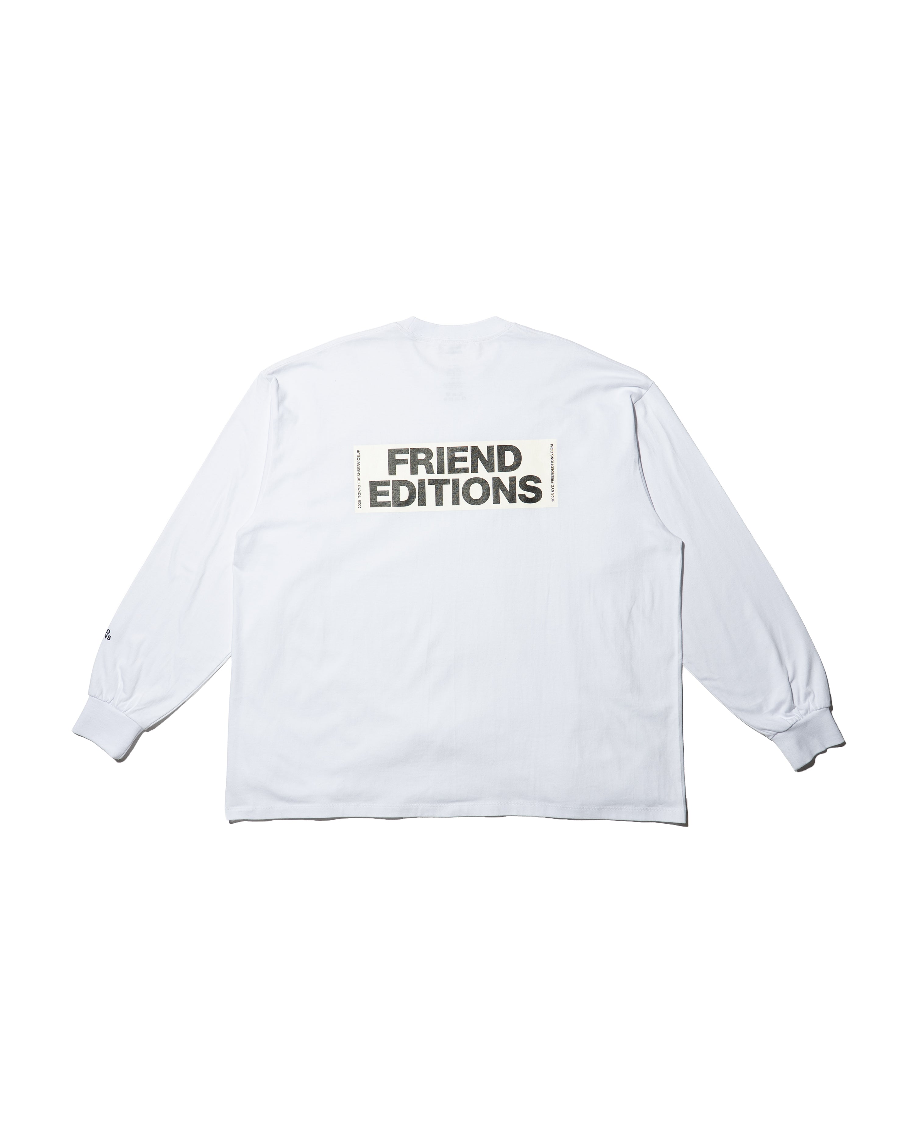 【3/14(土)発売】FRIEND EDITIONS CORPORATE L/S TEE“NYC x TYO”