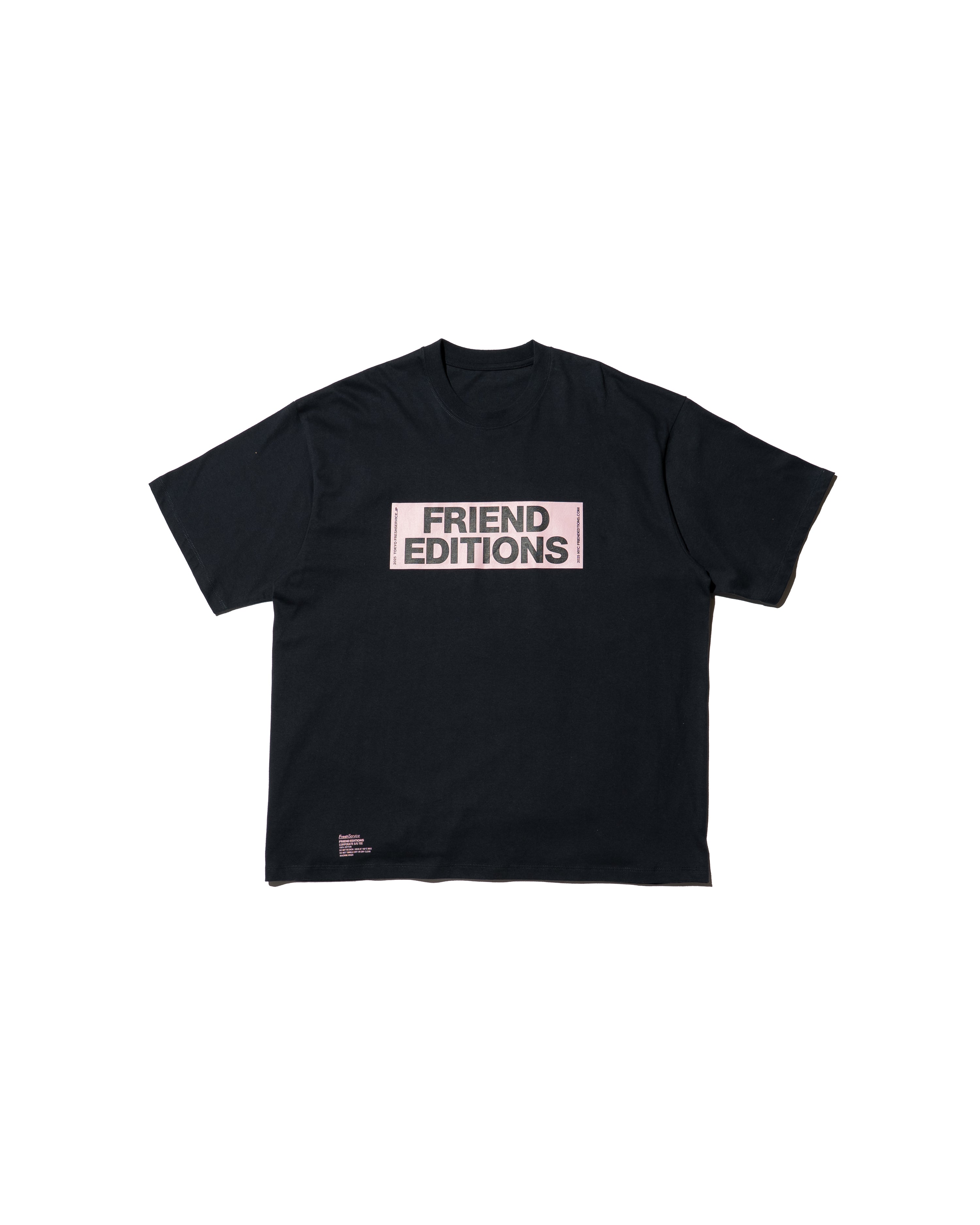 【3/14(土)発売】FRIEND EDITIONS CORPORATE S/S TEE ”STICKER”
