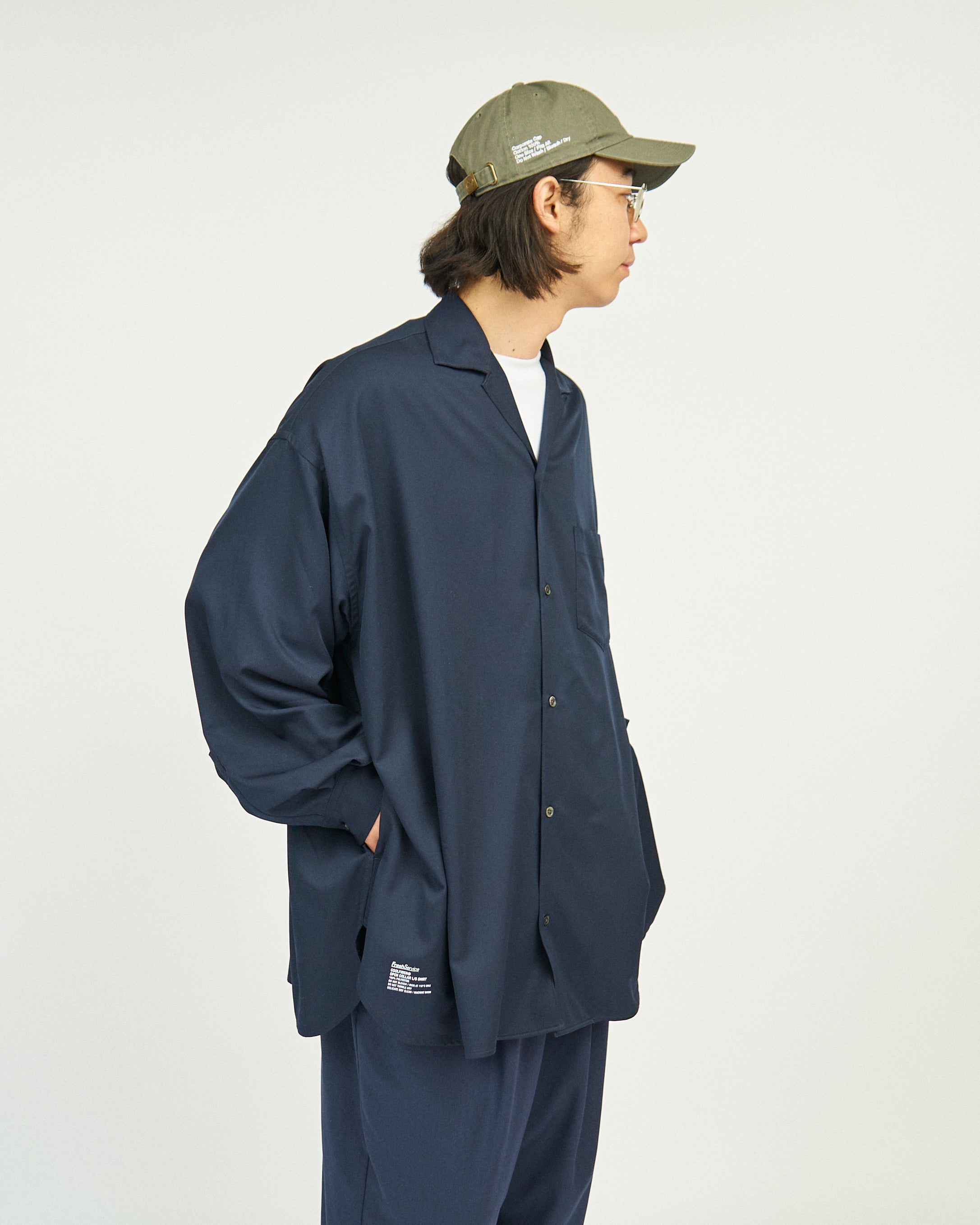 【6/20(土)発売】COOLFIBER OPEN COLLAR L/S SHIRT