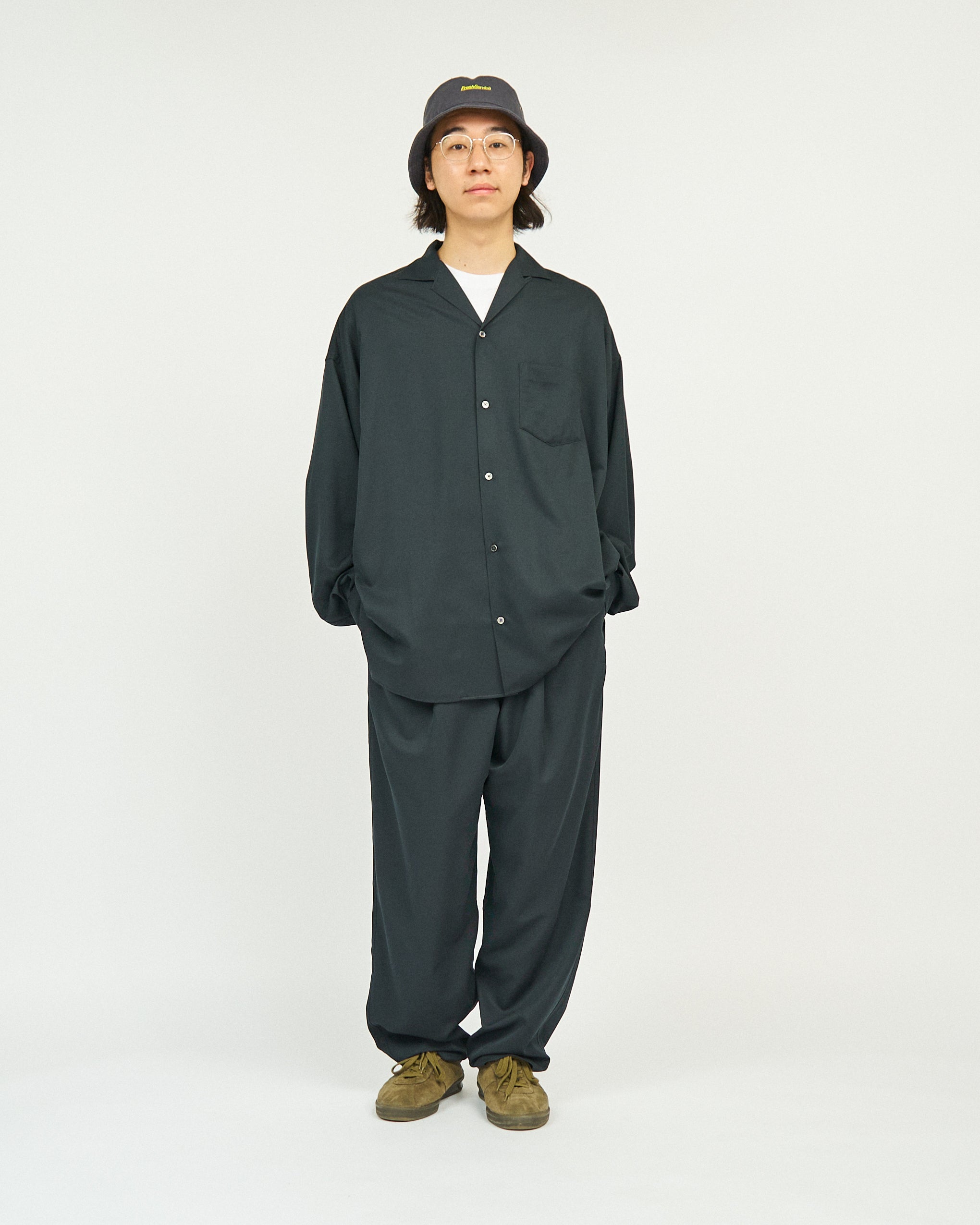 【6/20(土)発売】COOLFIBER OPEN COLLAR L/S SHIRT