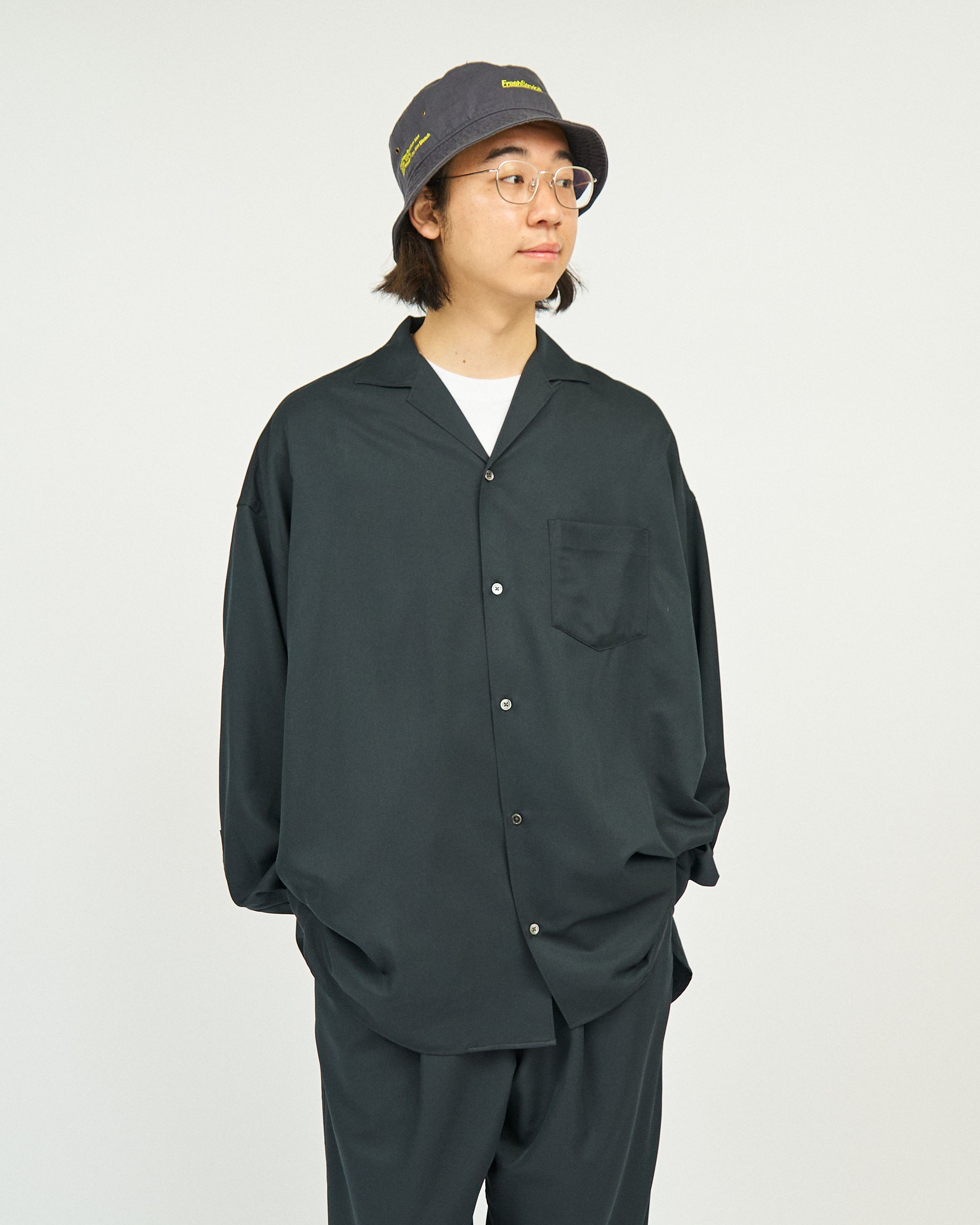【6/20(土)発売】COOLFIBER OPEN COLLAR L/S SHIRT
