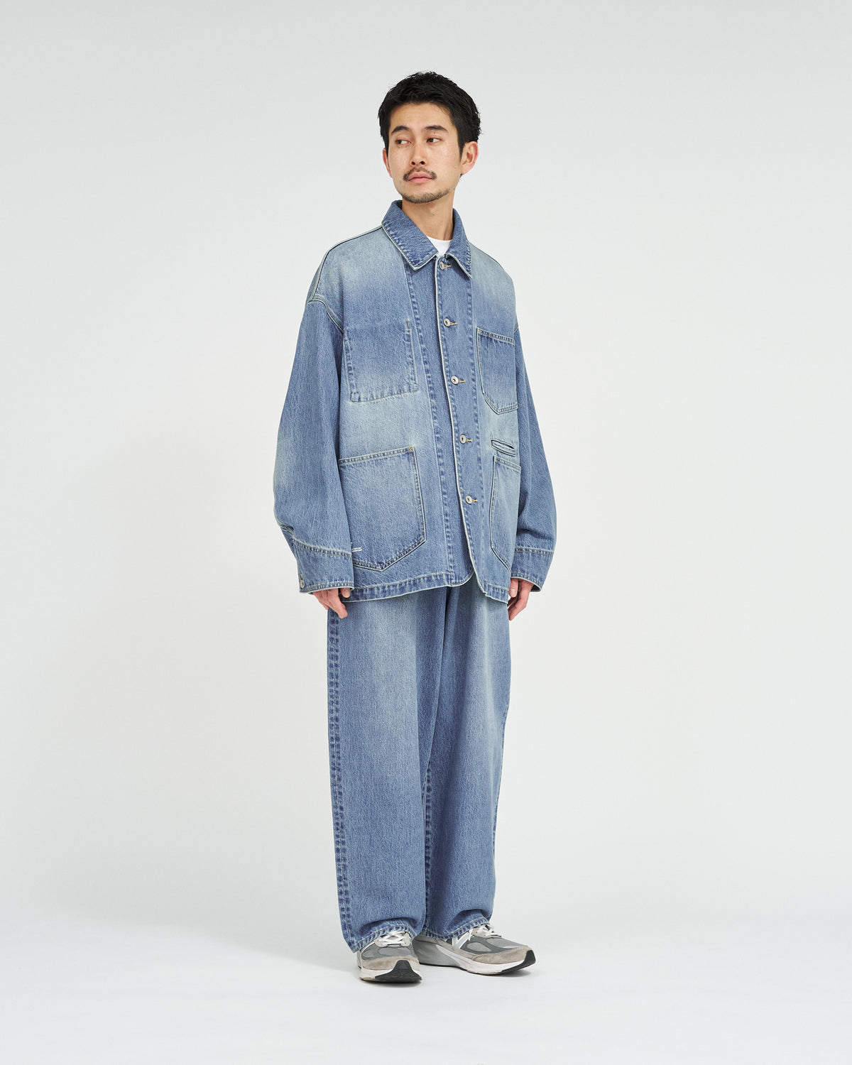 CORPORATE DENIM FIVE POCKET PANTS