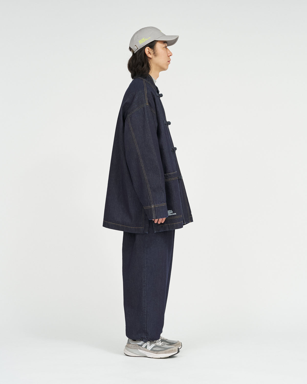 CORPORATE DENIM EASY PANTS