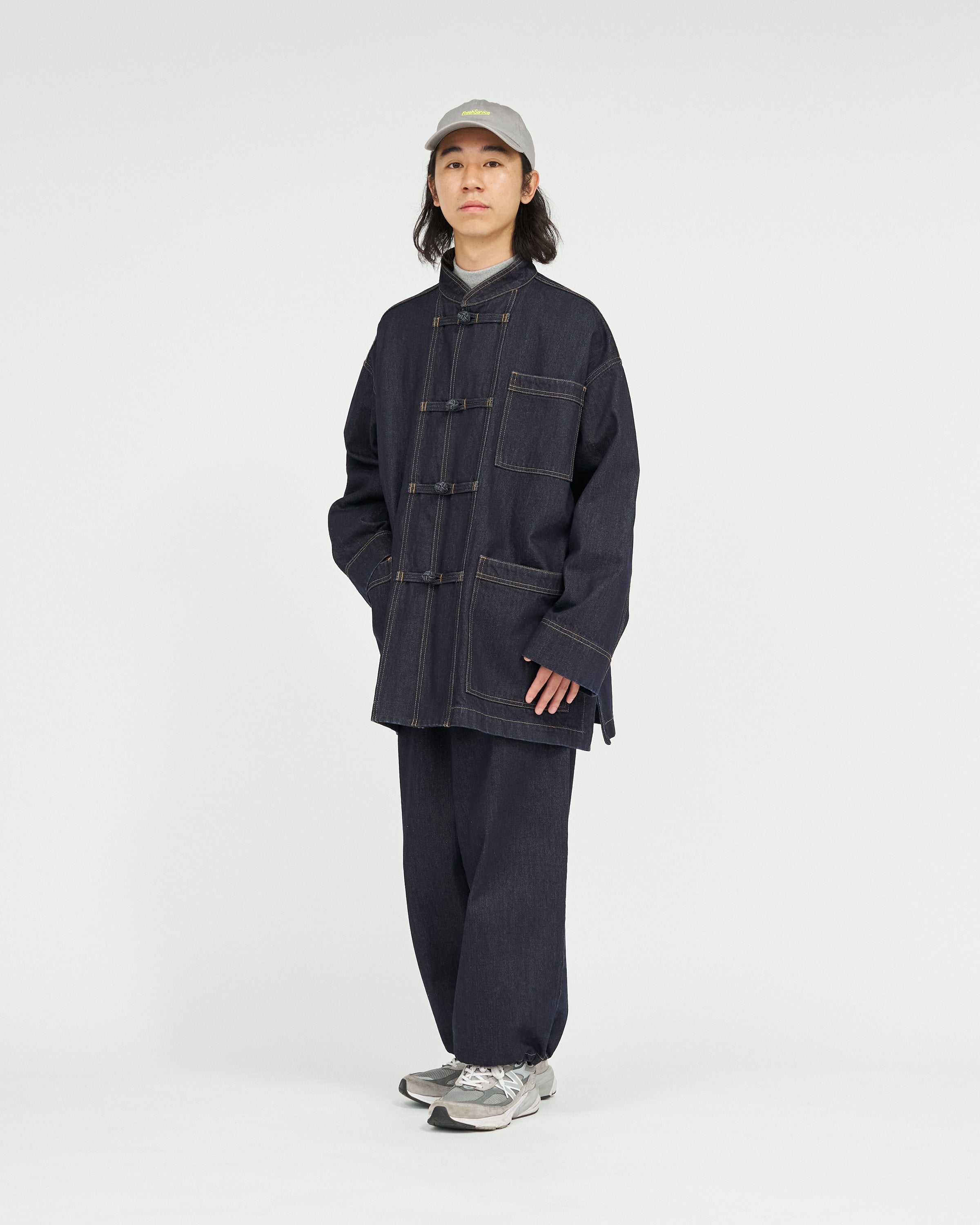 CORPORATE DENIM EASY PANTS