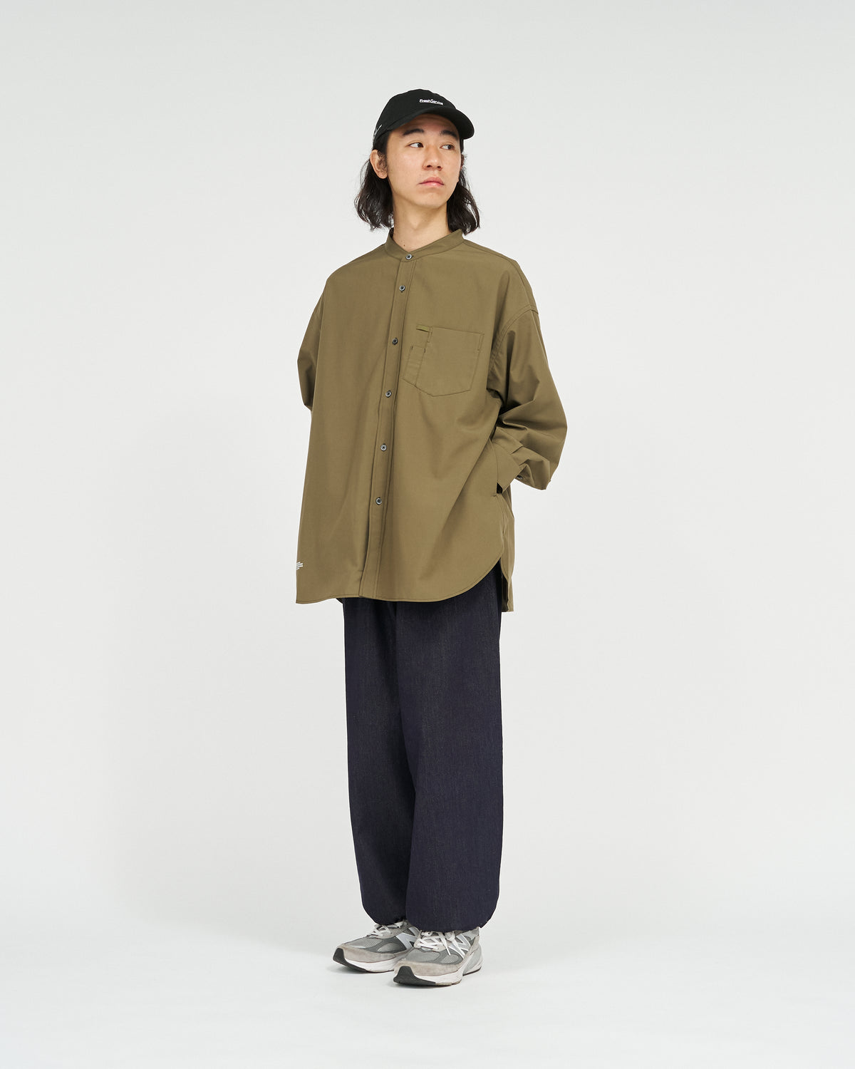 CORPORATE DENIM EASY PANTS