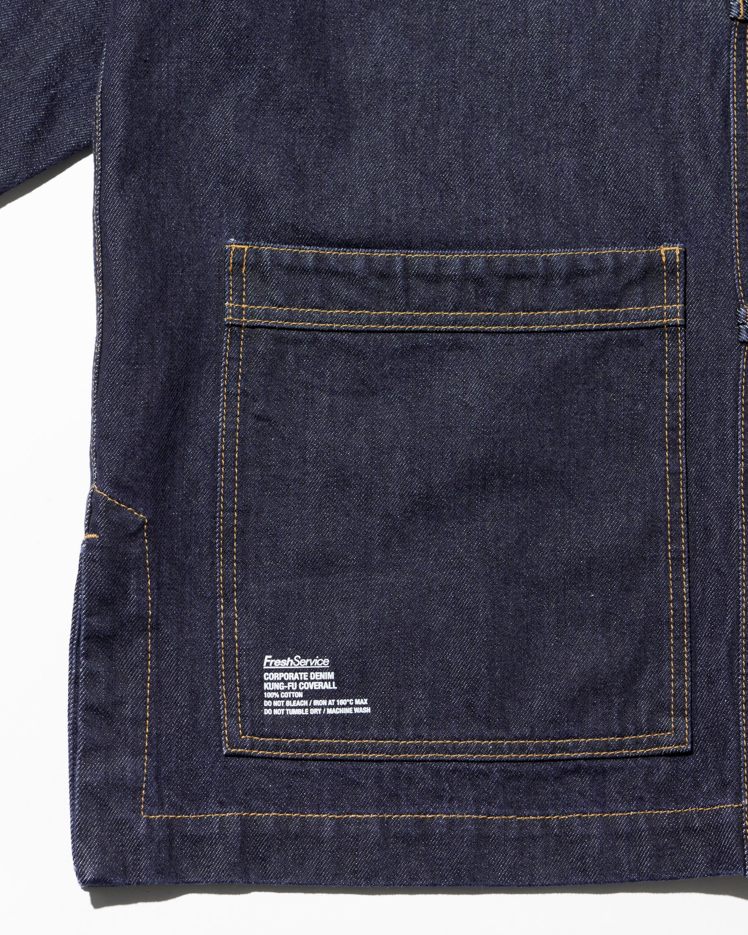 CORPORATE DENIM KUNG-FU COVERALL