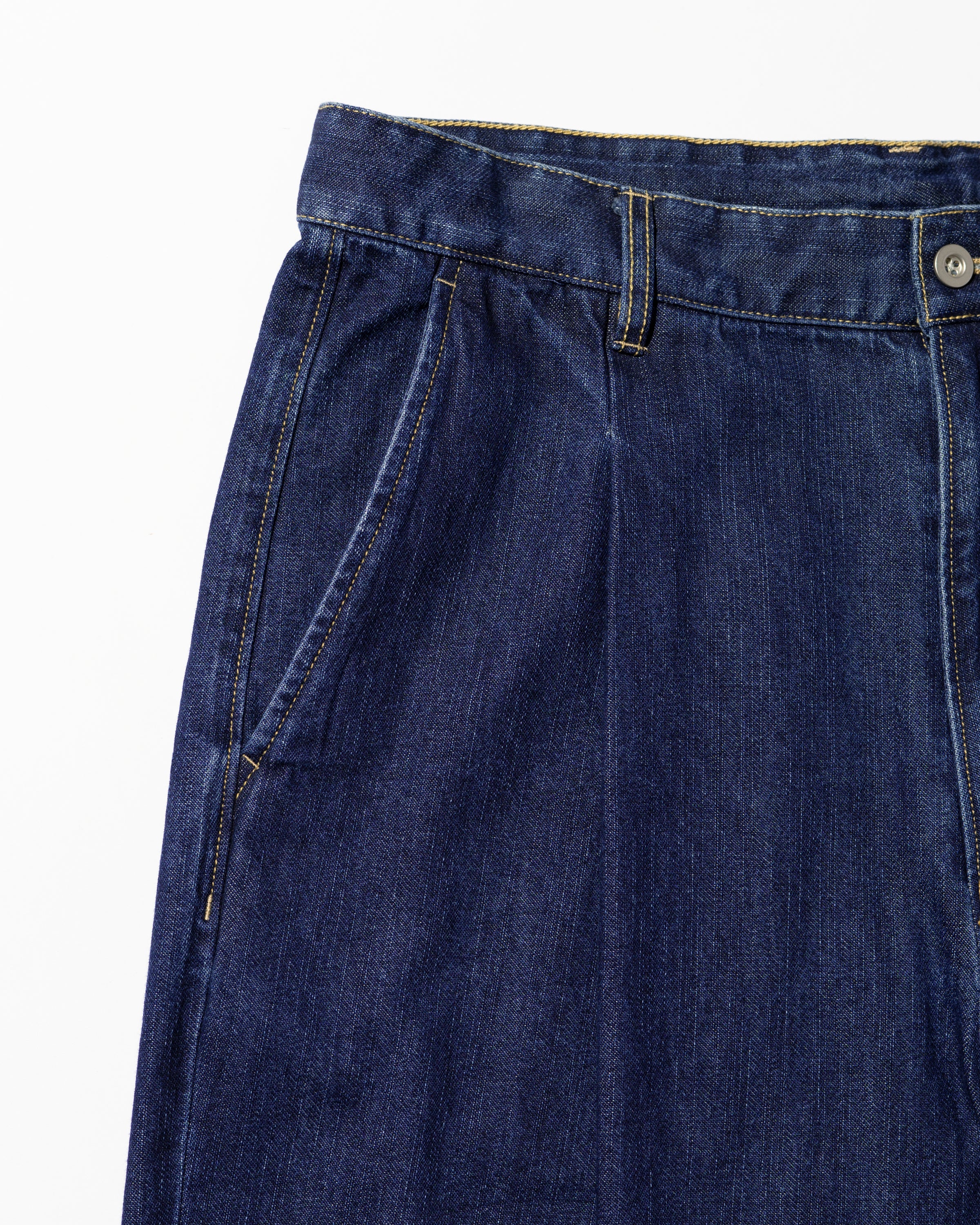 WORKERS DENIM PANTS INDIGO