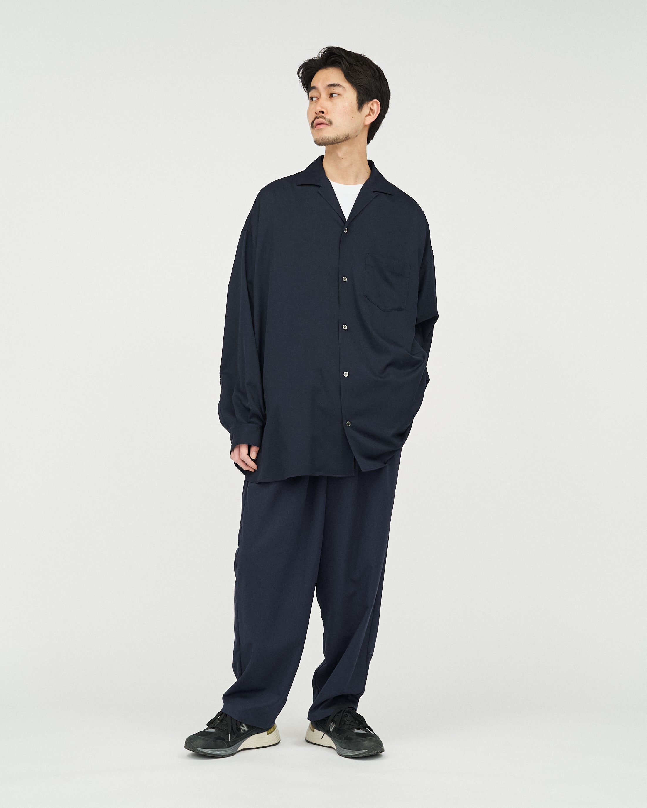 【6/20(土)発売】COOLFIBER OPEN COLLAR L/S SHIRT