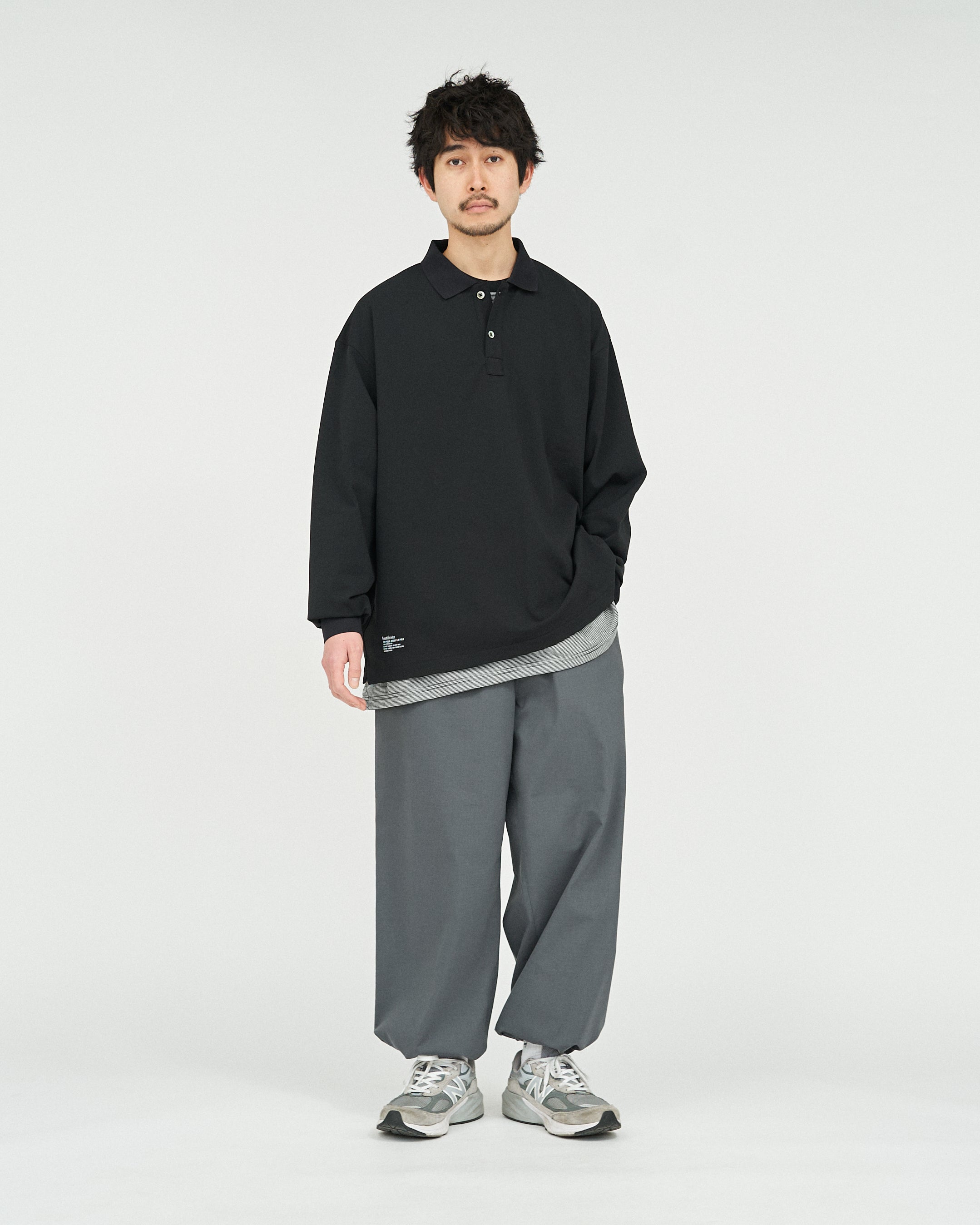 DRY PIQUE JERSEY L/S POLO
