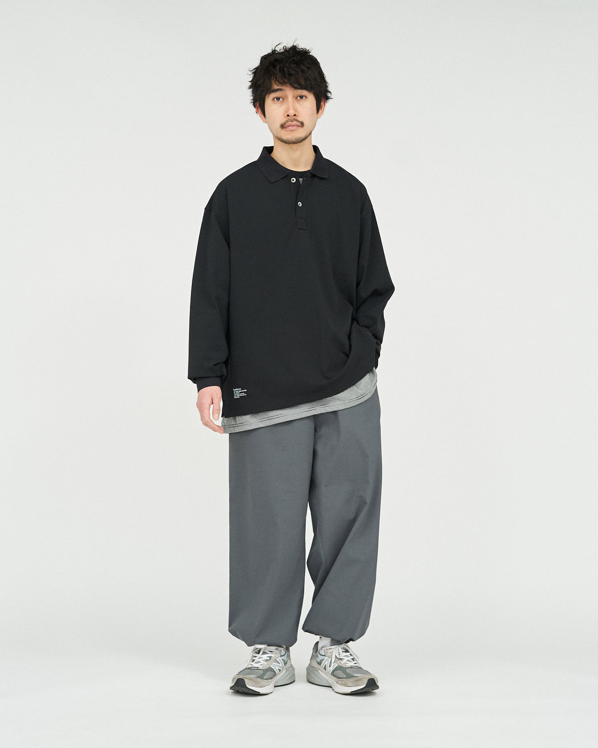 DRY PIQUE JERSEY L/S POLO