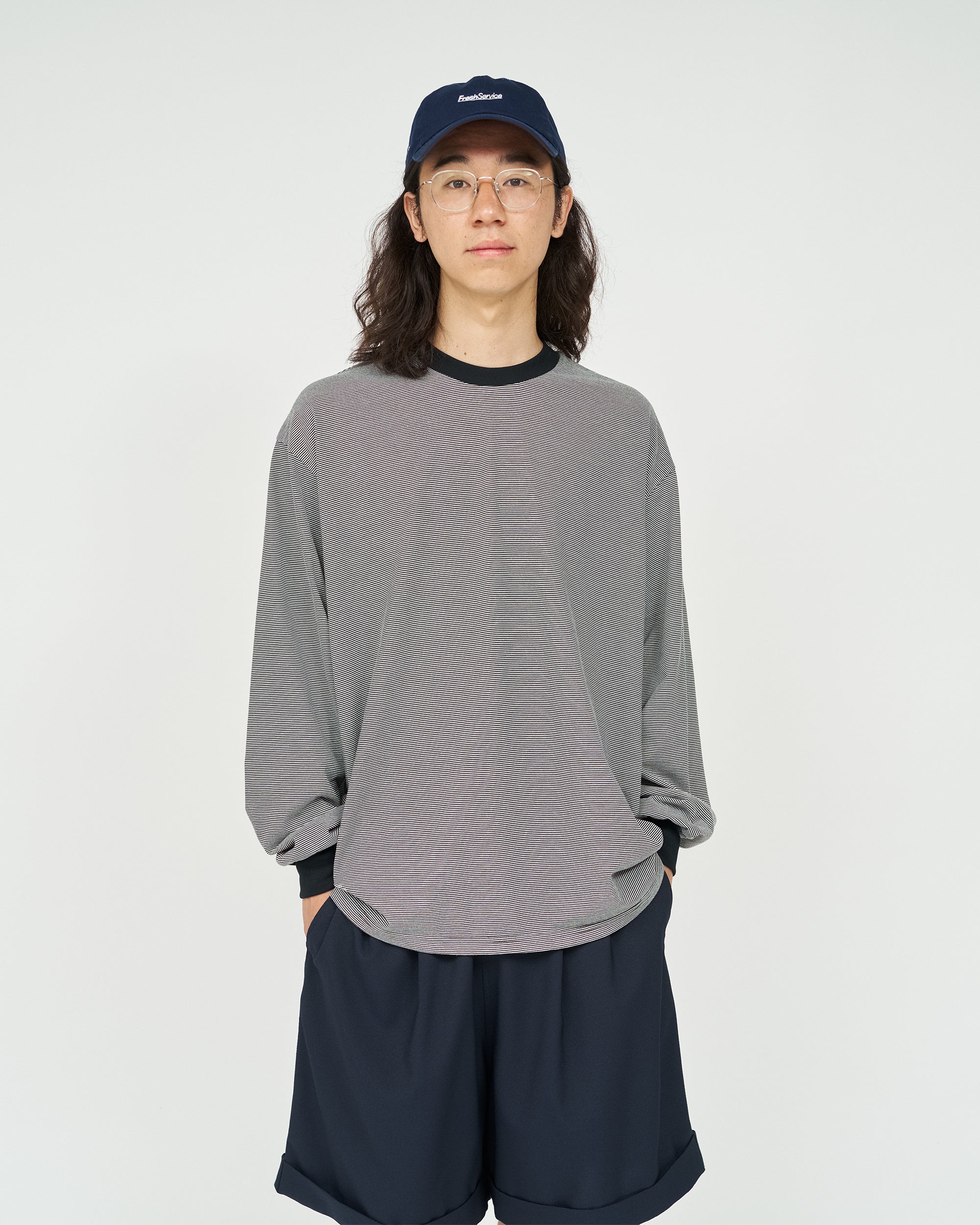 【5/9(土)発売】MICRO BORDER L/S TEE
