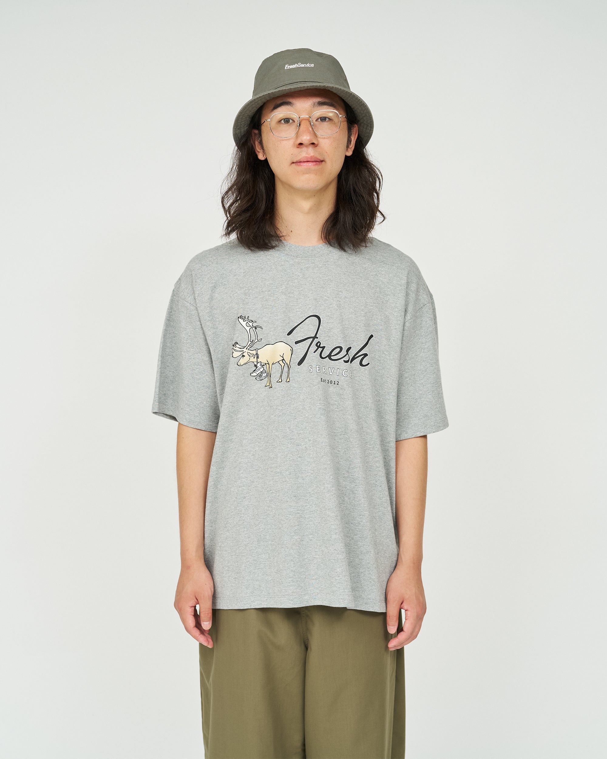CORPORATE PRINTED S/S TEE “CARIBOU”