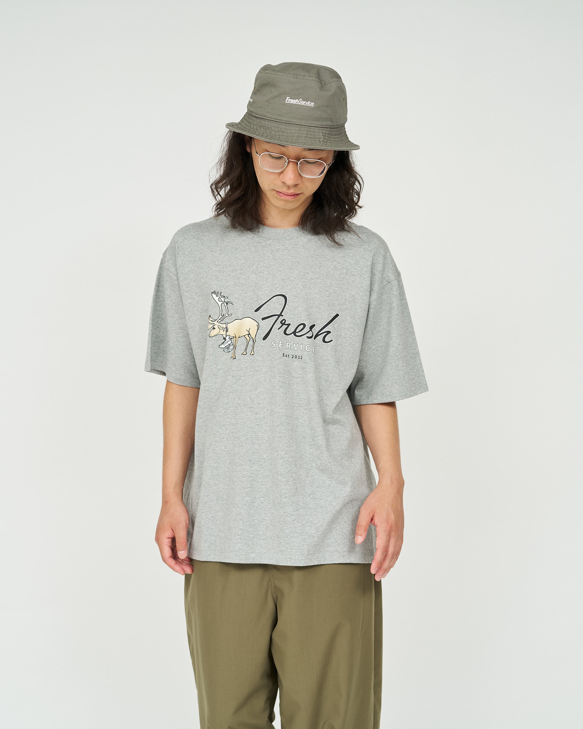 CORPORATE PRINTED S/S TEE “CARIBOU”