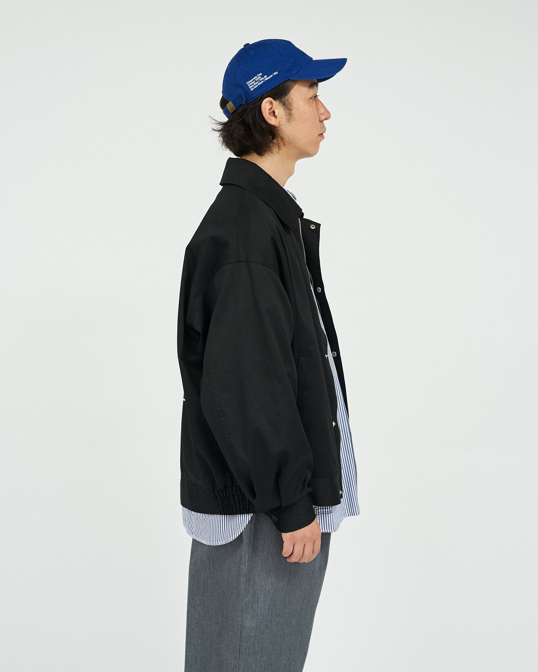 り*こ様 今期新作　AS×FS コーポレートブルゾン　黒 AS×FS CORPORATE BLOUSON “LITHOGRAPH”