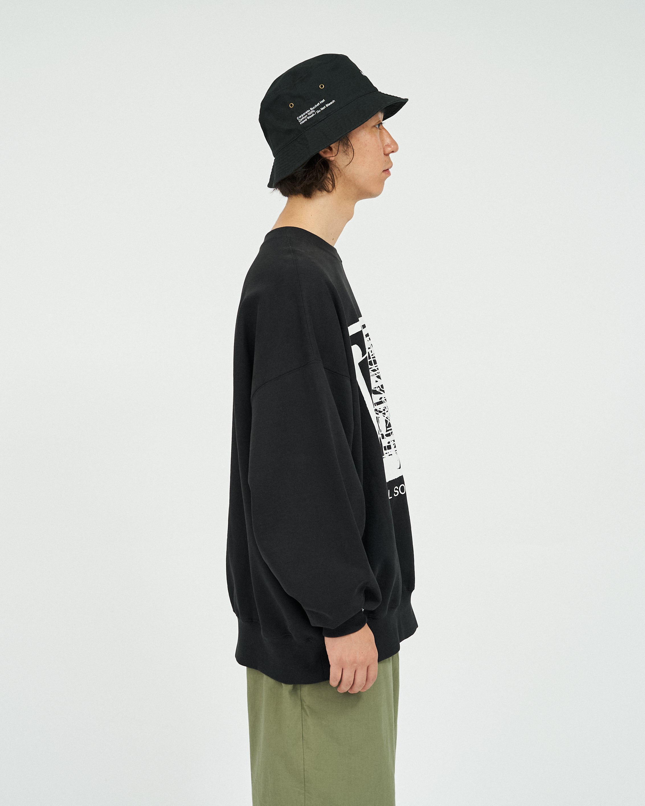 AS×FS LIGHT OZ CREW NECK SWEAT “LITHOGRAPH”