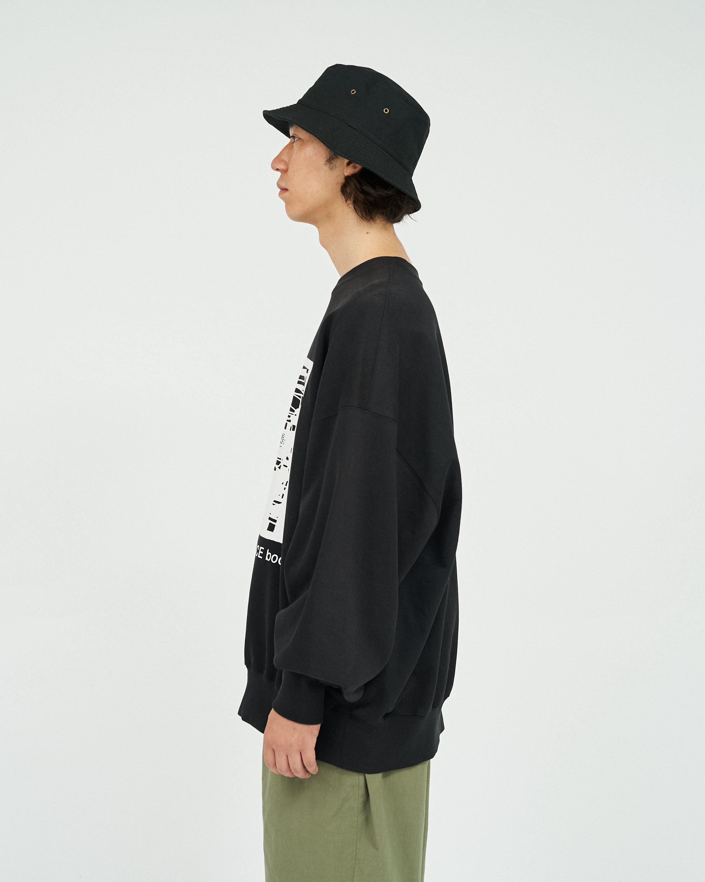 AS×FS LIGHT OZ CREW NECK SWEAT “LITHOGRAPH”