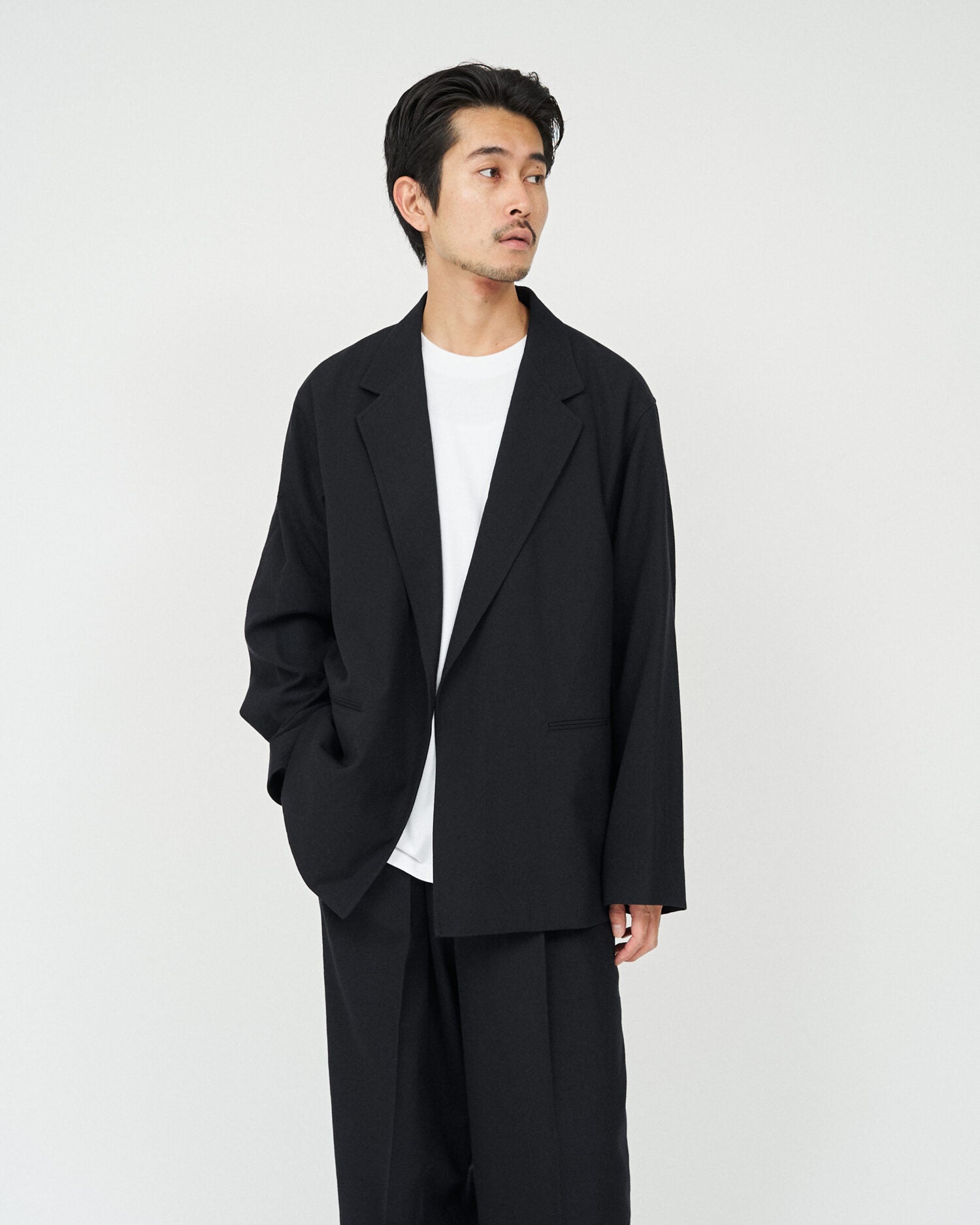 blurhms for FreshService Wool Gabardine Cardigan Jacket FS