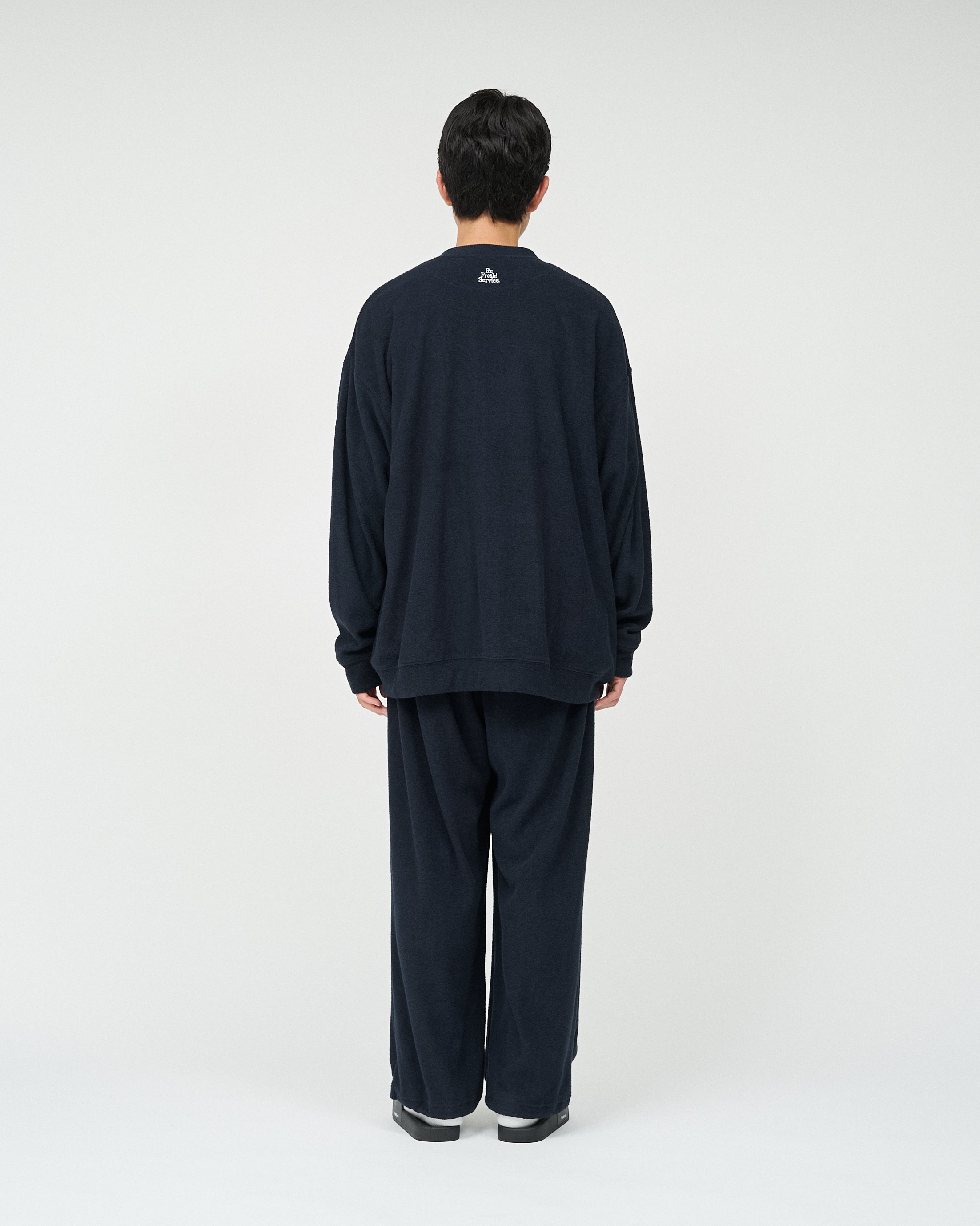 UTILITY PILE CARDIGAN SET-UP