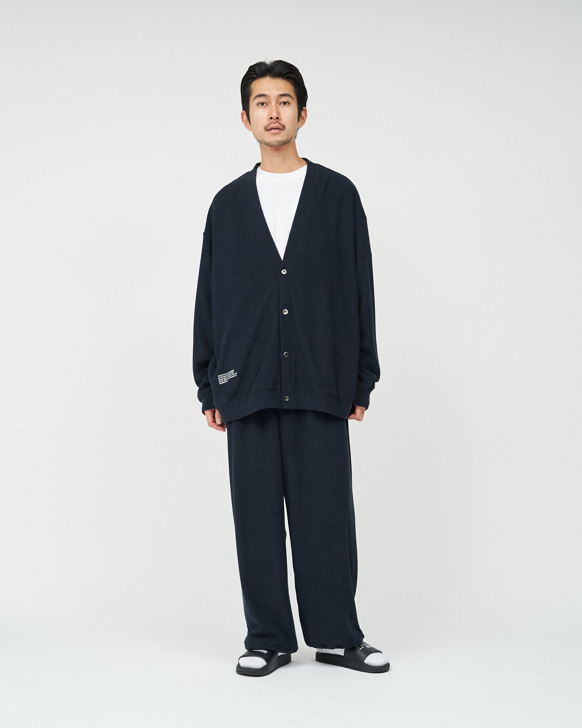 UTILITY PILE CARDIGAN SET-UP