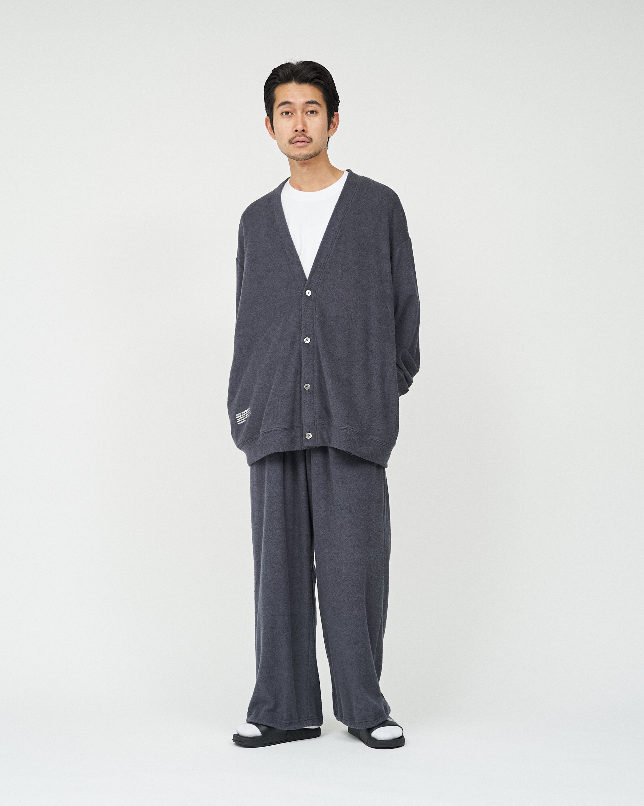 UTILITY PILE CARDIGAN SET-UP