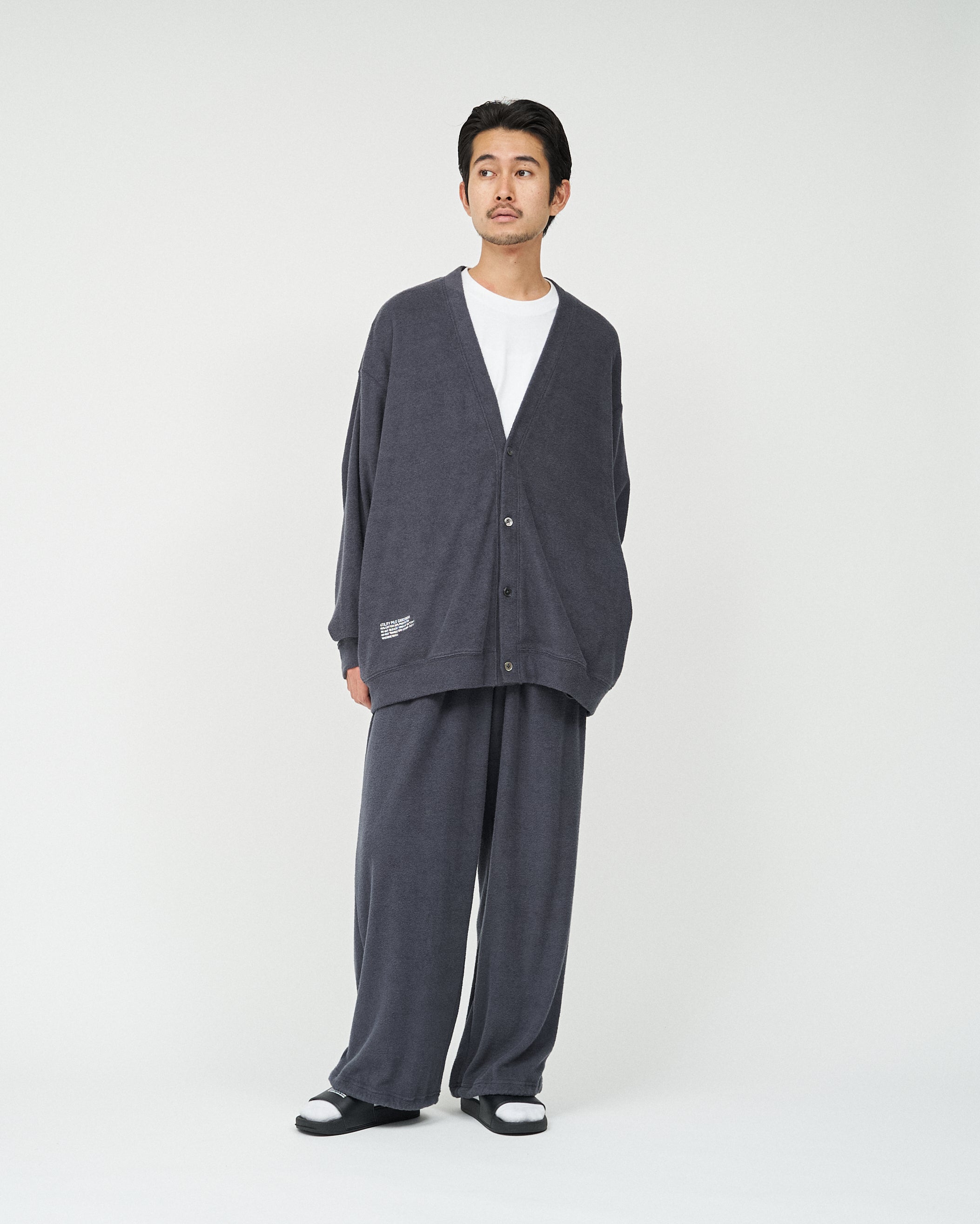 UTILITY PILE CARDIGAN SET-UP