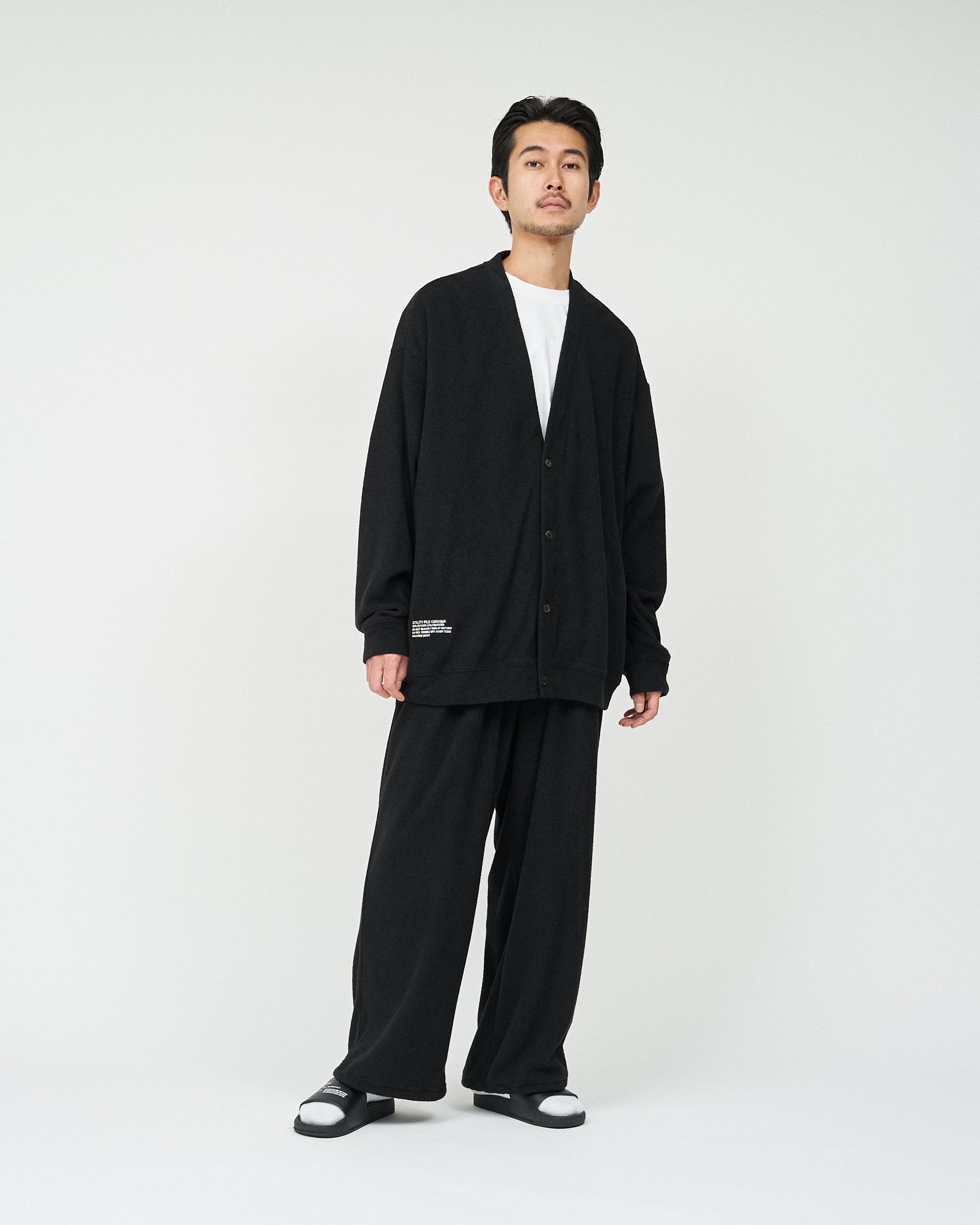 UTILITY PILE CARDIGAN SET-UP