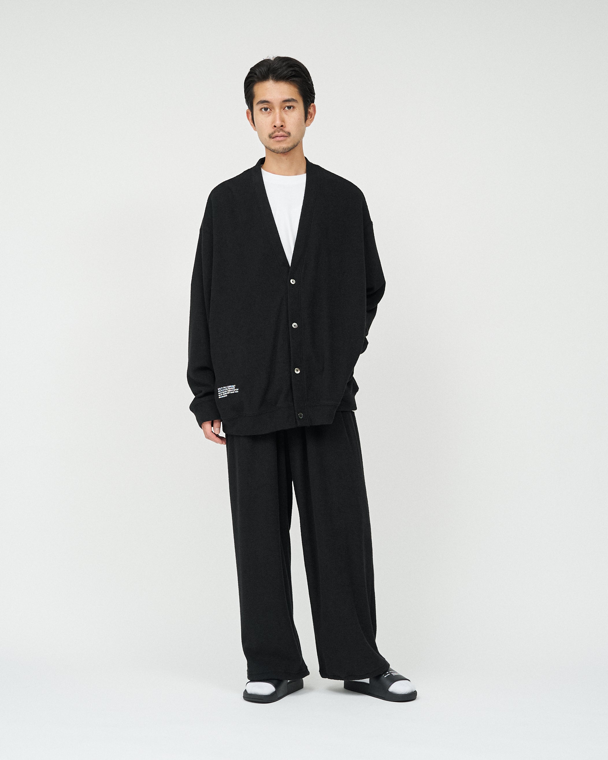 UTILITY PILE CARDIGAN SET-UP
