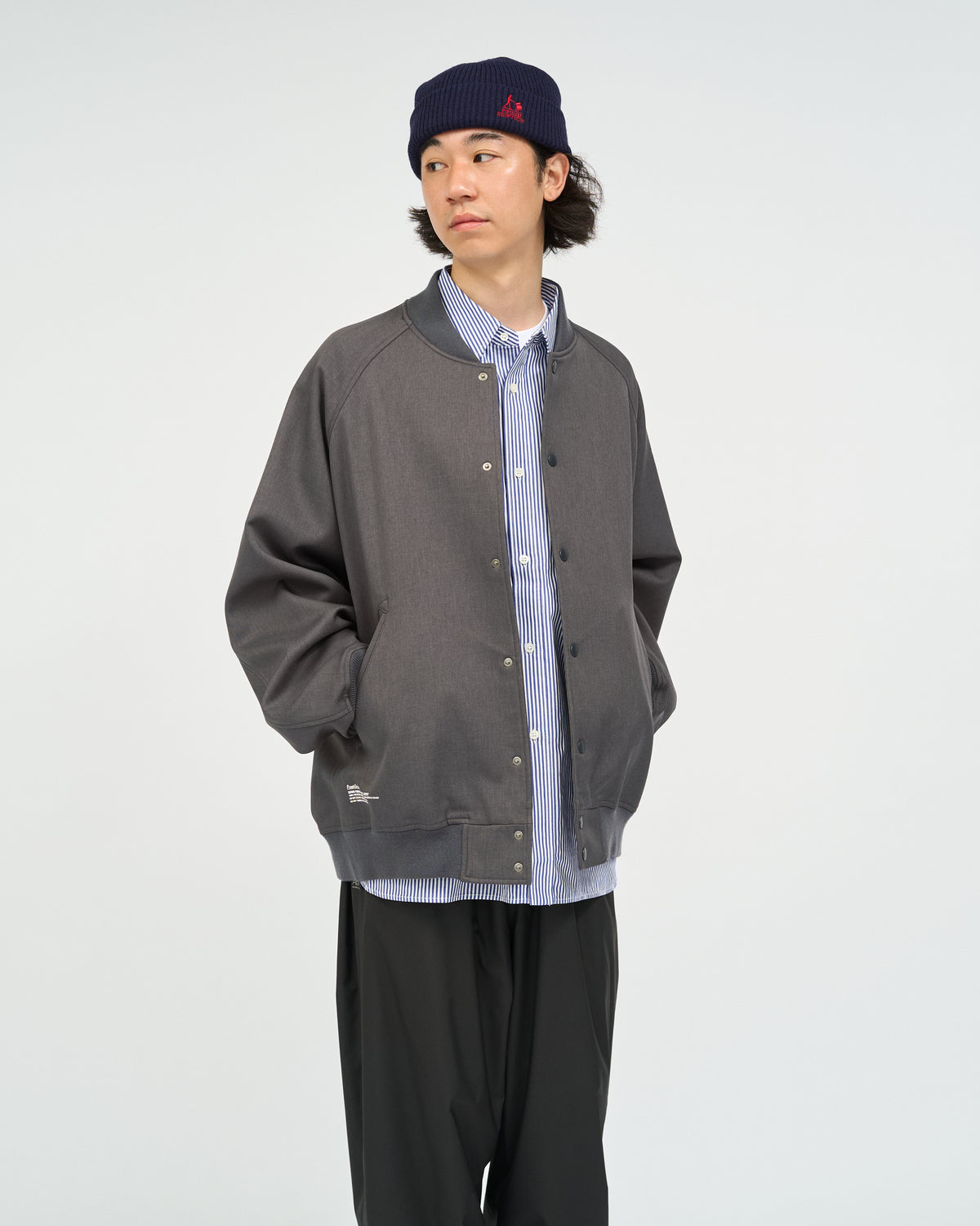 【10/24(土)発売】DOWN FABRIC VARSITY JACKET