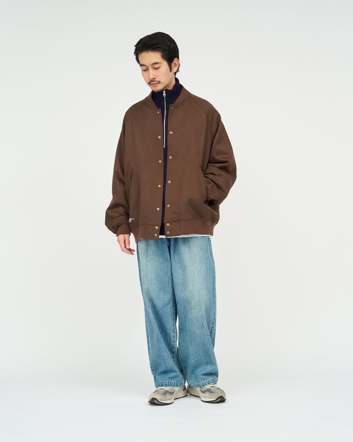 【10/24(土)発売】DOWN FABRIC VARSITY JACKET