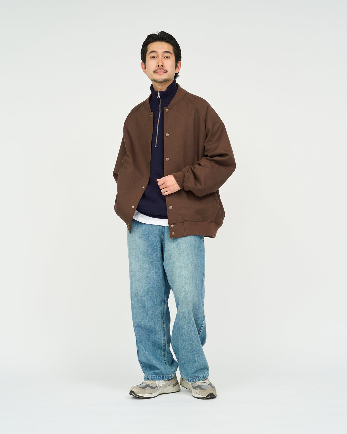 【10/24(土)発売】DOWN FABRIC VARSITY JACKET