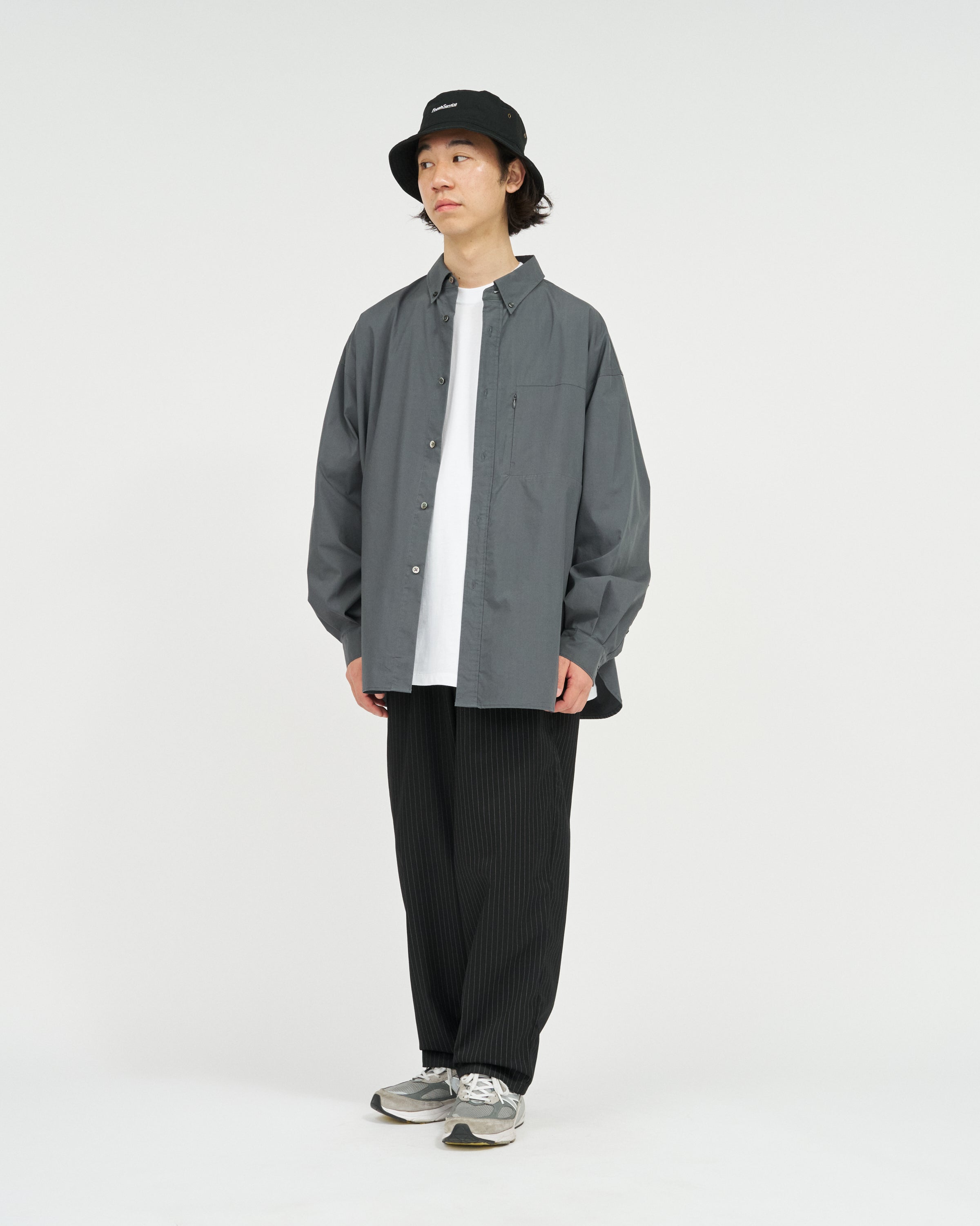 SOLOTEX® TYPEWRITER UTILITY L/S B.D SHIRT