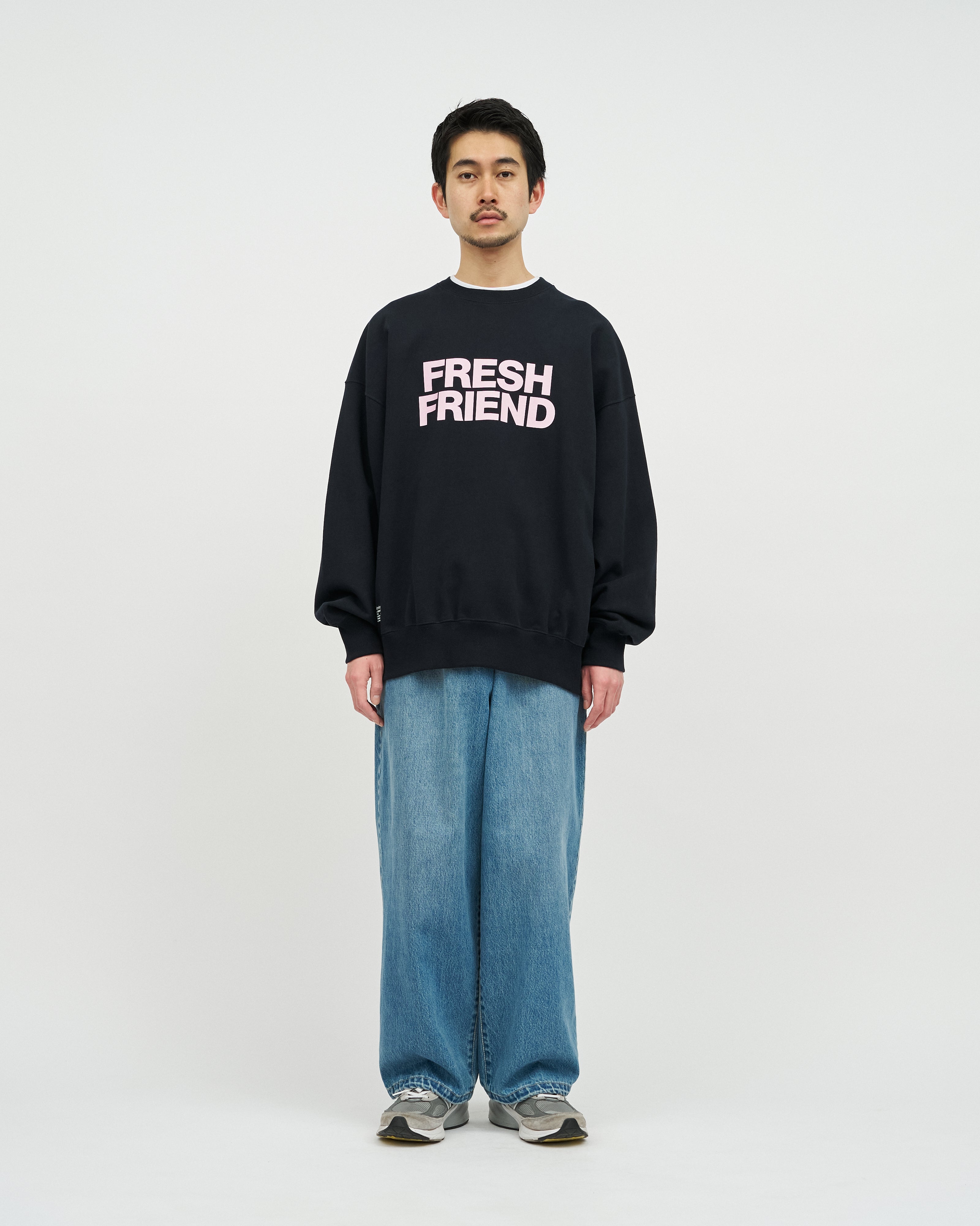 【3/14(土)発売】FRIEND EDITIONS LIGHT OZ CREW NECK SWEATER