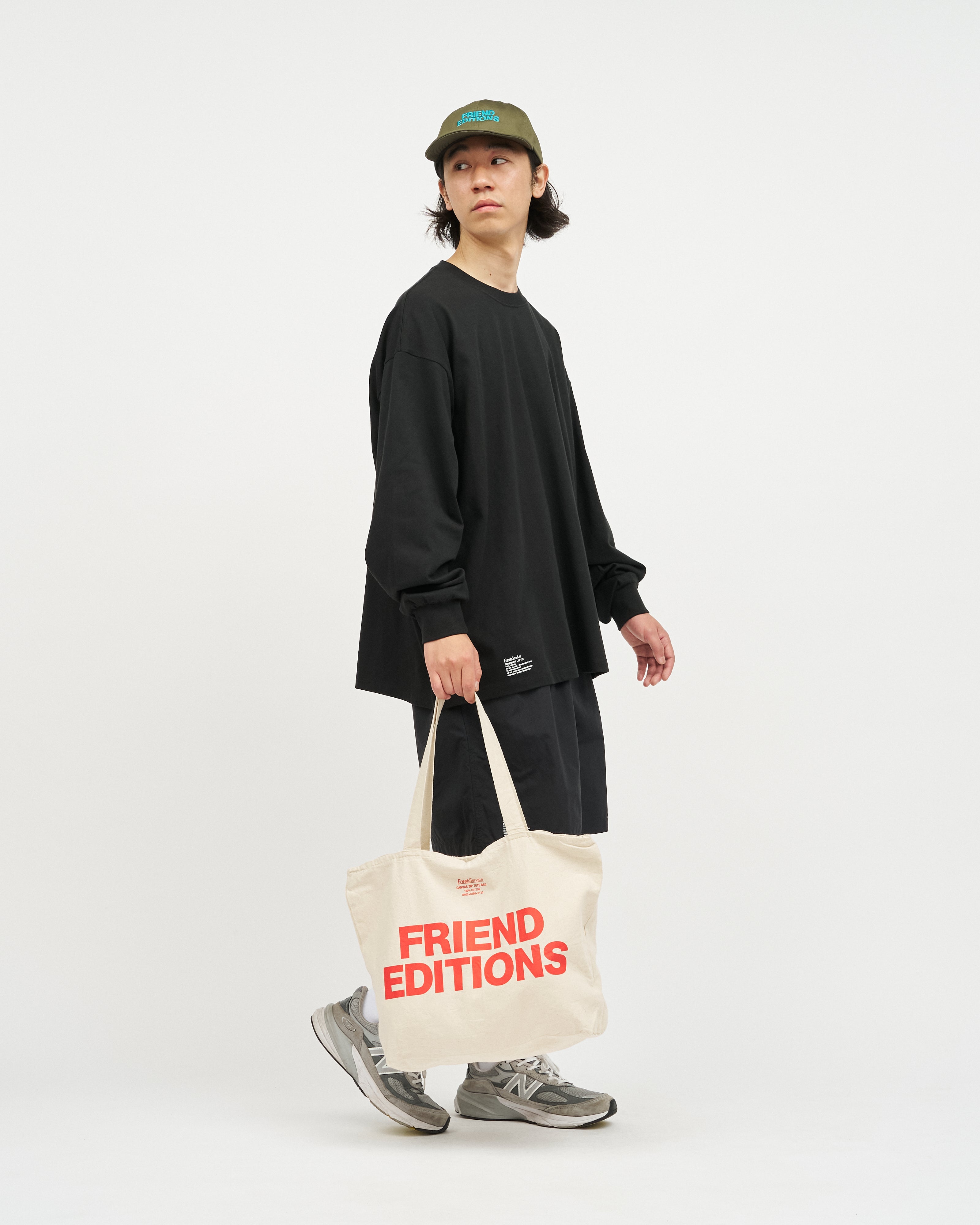 【3/14(土)発売】FRIEND EDITIONS CANVAS ZIP TOTE BAG