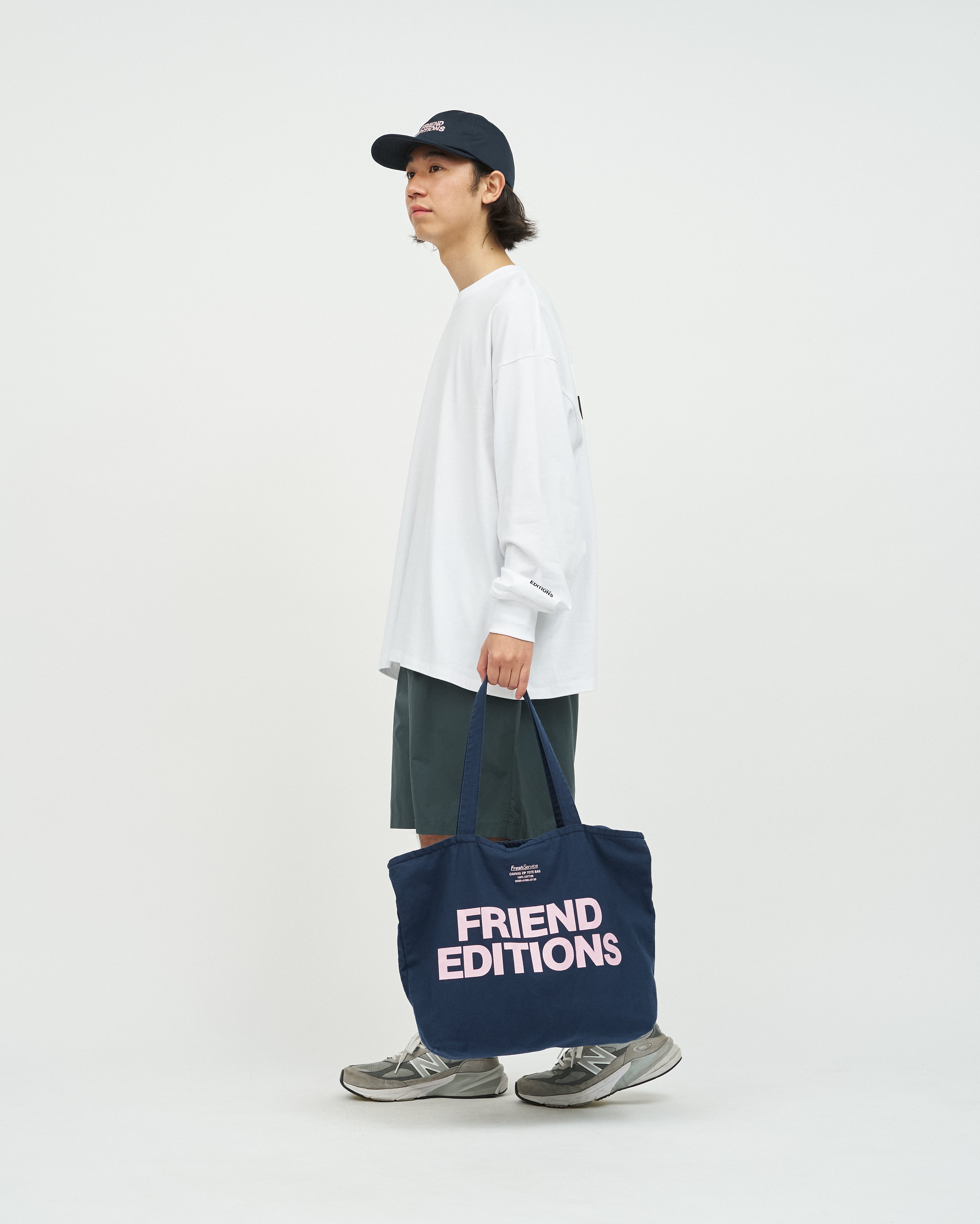 【3/14(土)発売】FRIEND EDITIONS CANVAS ZIP TOTE BAG