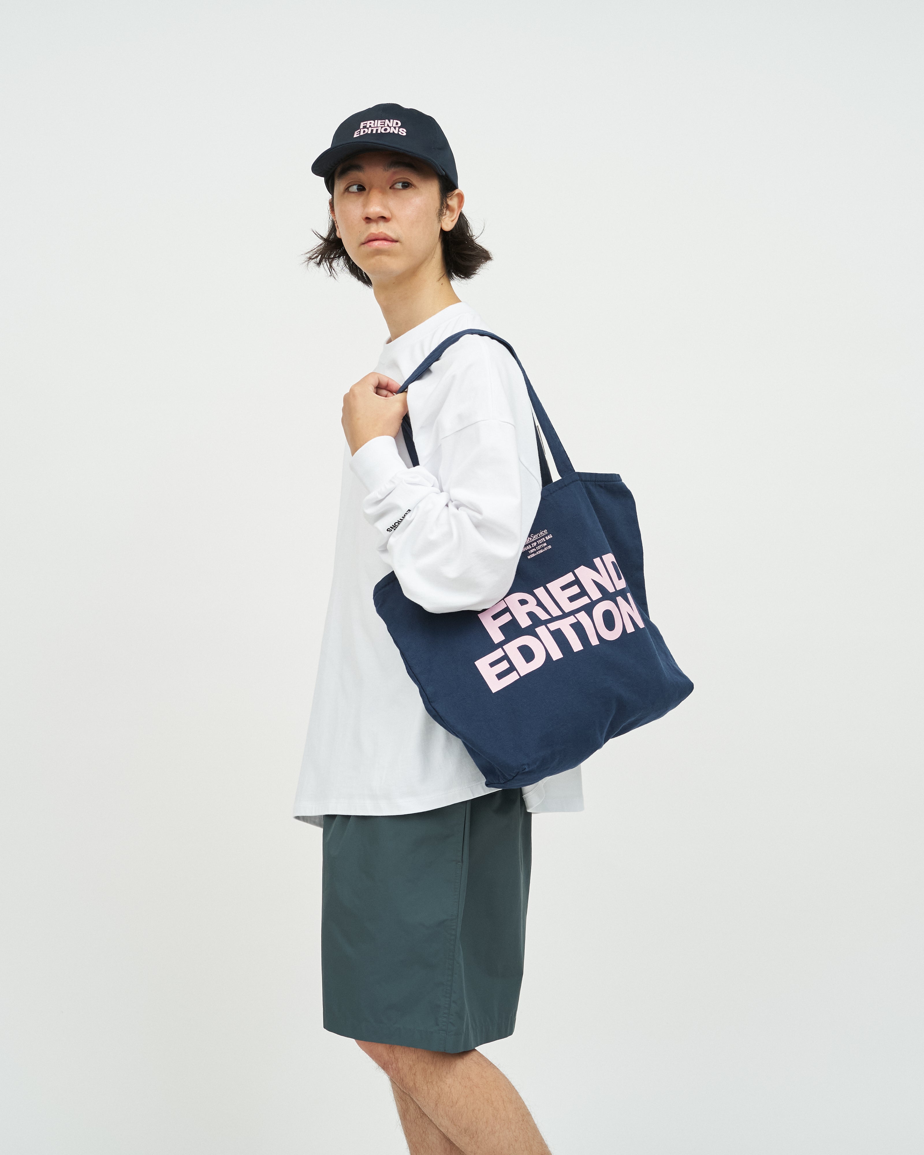 【3/14(土)発売】FRIEND EDITIONS CANVAS ZIP TOTE BAG