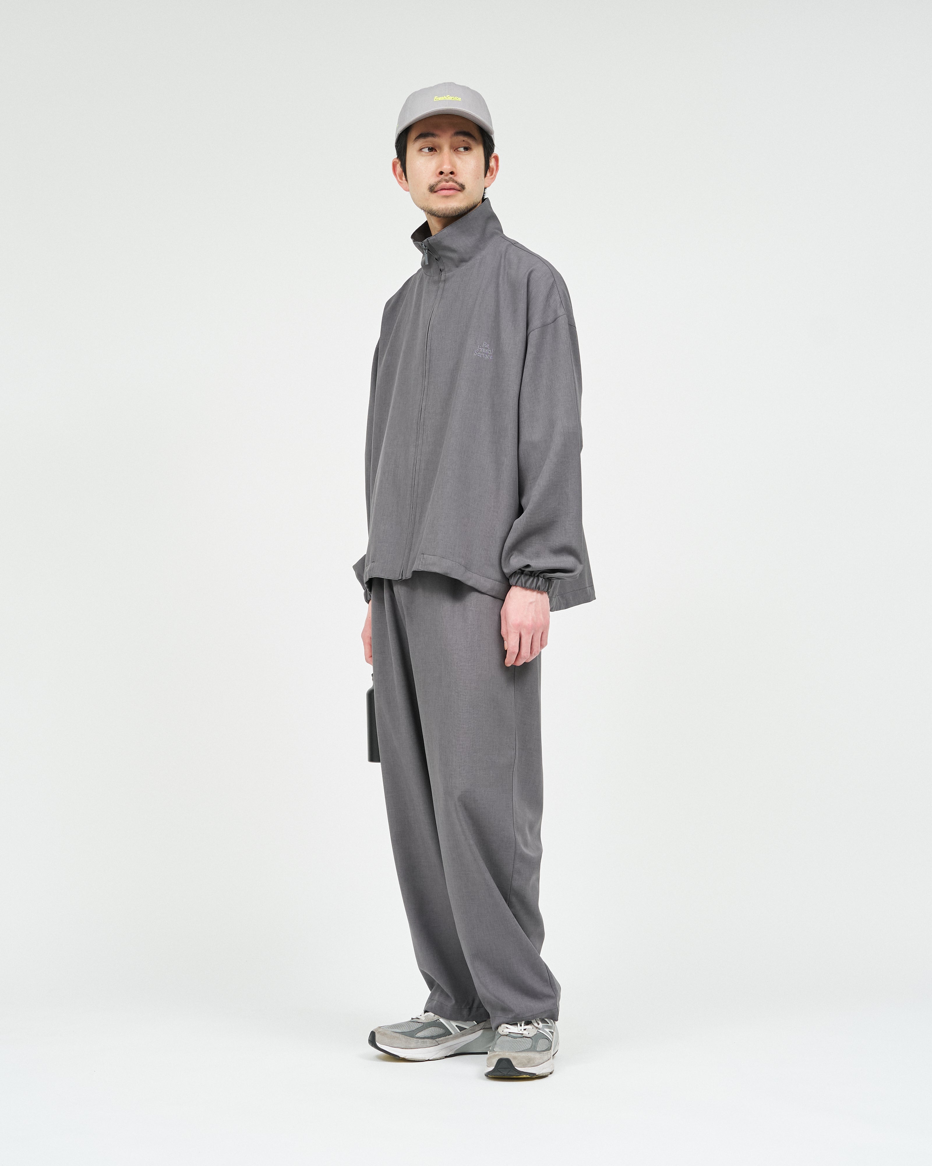 フレッシュサービス SYNTHETIC WOOL TRACK SUIT BK M Fresh Service SYNTHETIC WOOL TRACK SUIT / フレッシュサービス