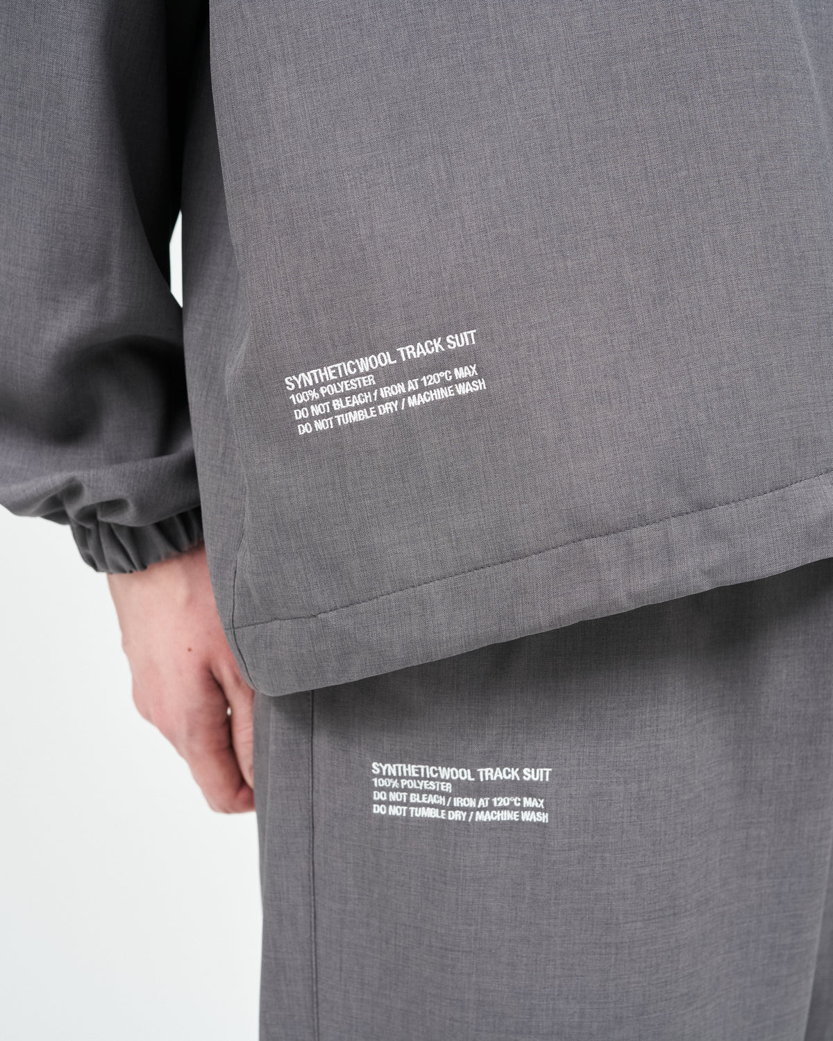 SYNTHETIC WOOL TRACK SUIT